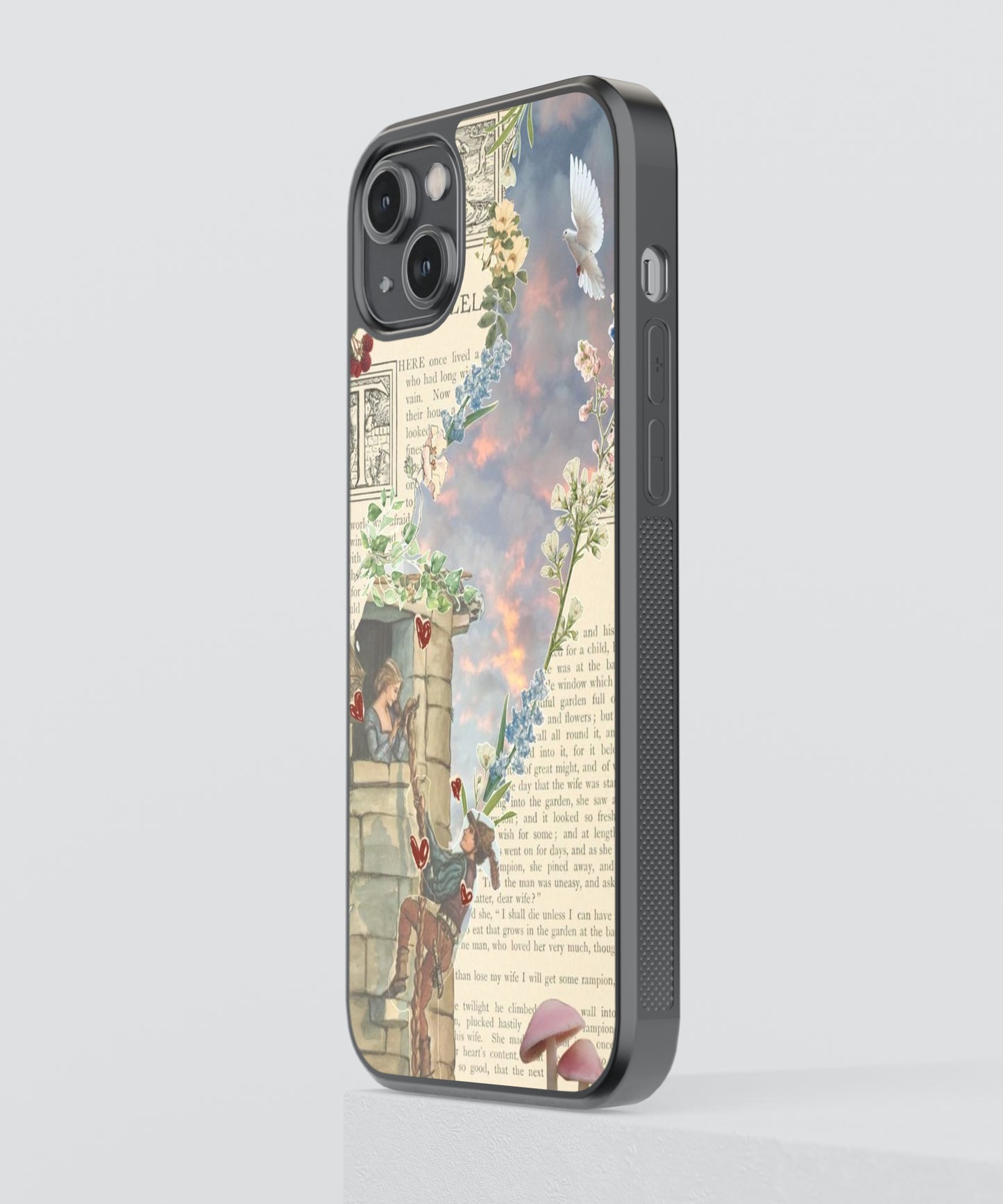 Rapunzel Vintage Glass Phone Case Cover