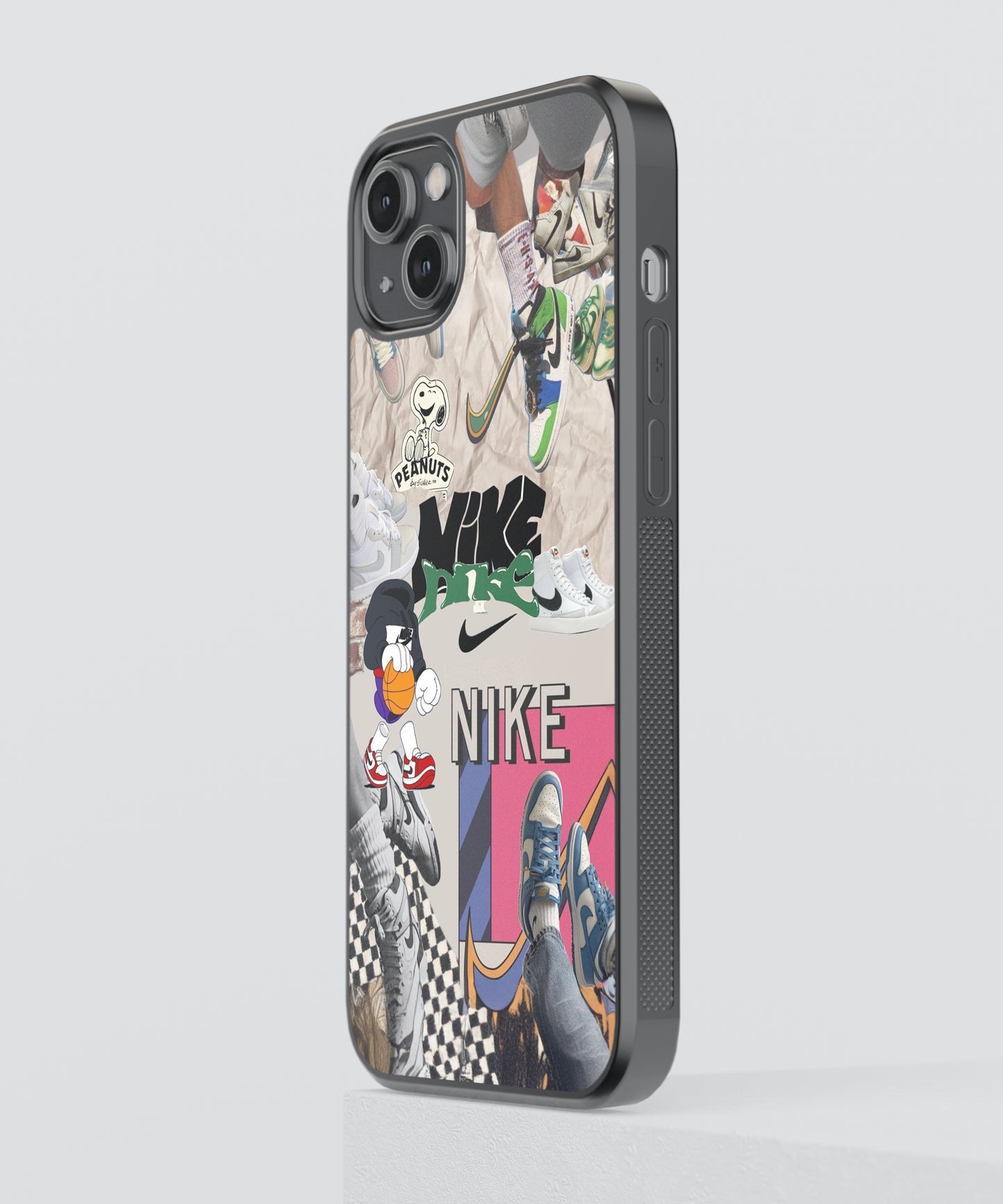 Nike Abstract Glass Phone Case Cover