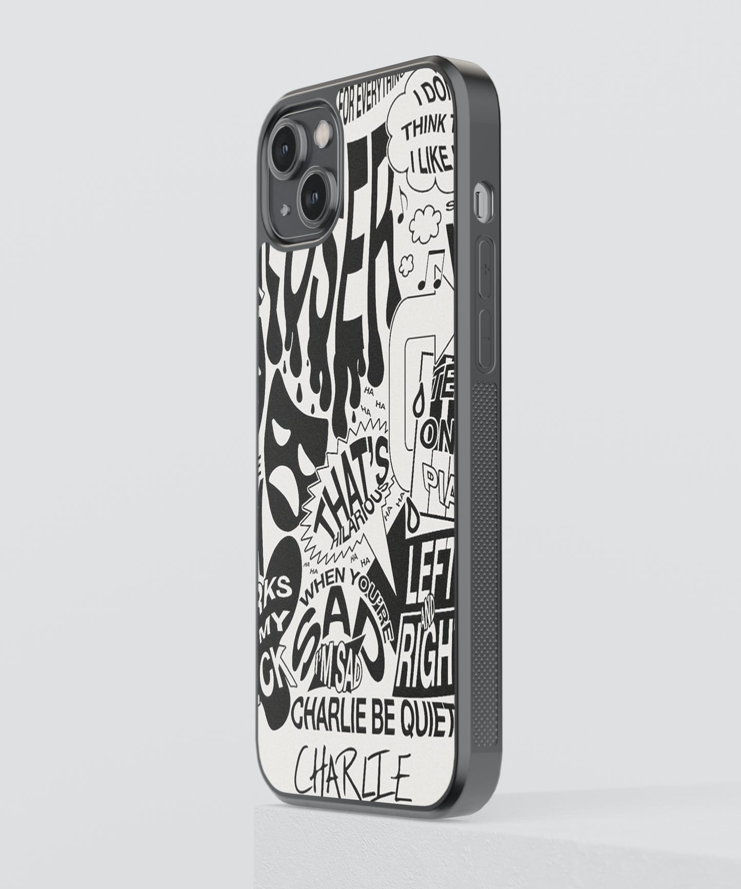 Loser Pop Culture Glass Phone Case Cover