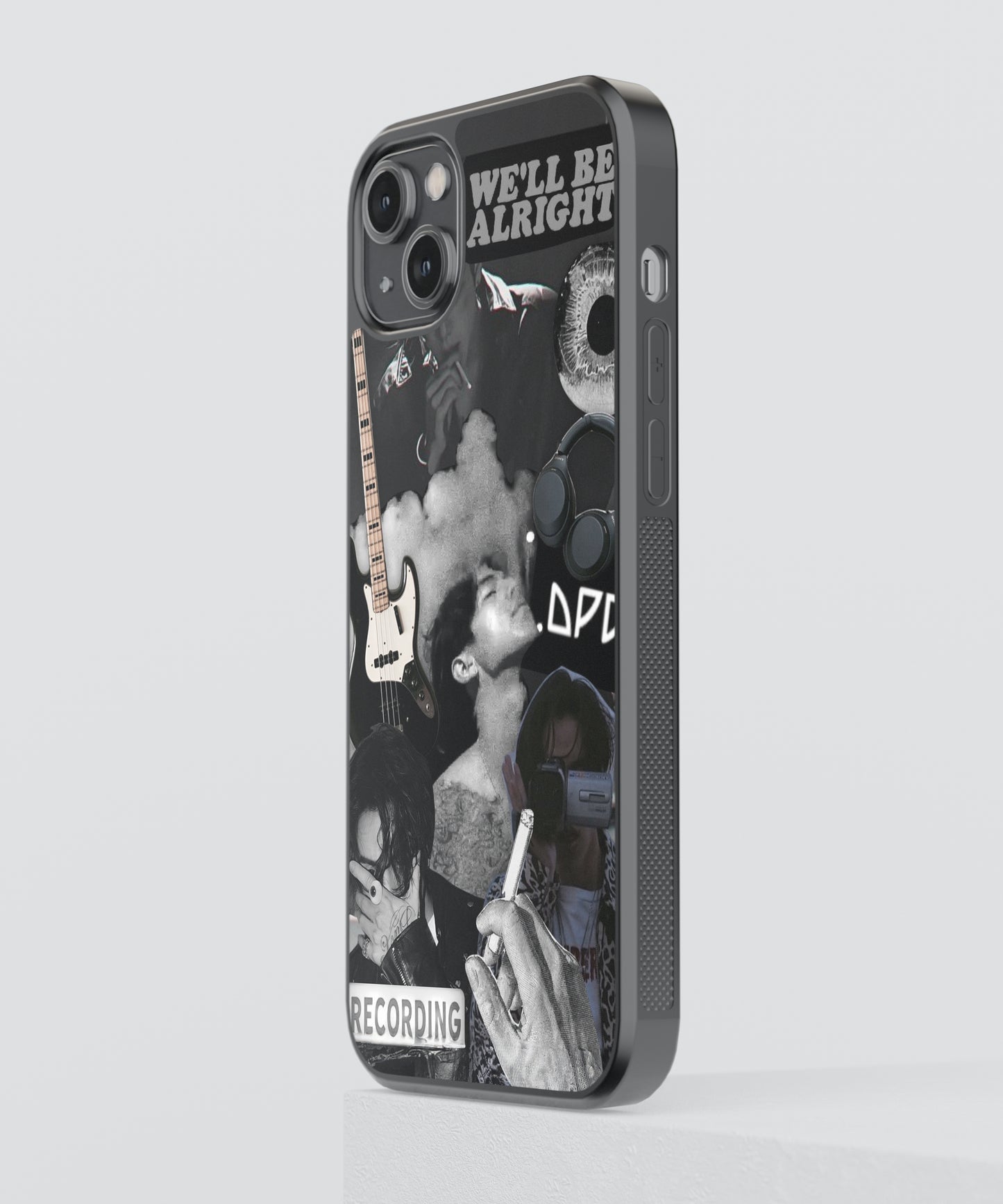 Affirmation Spotify Aesthetic Glass Phone Case