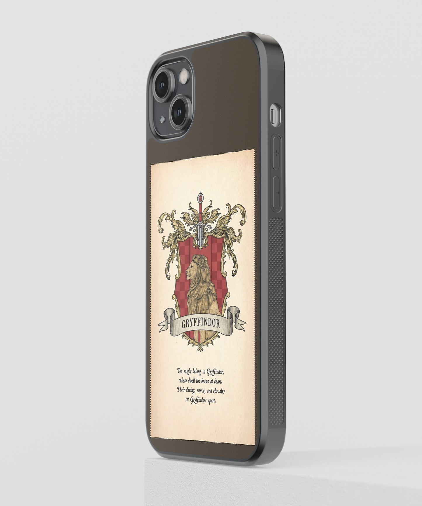 Harry Potter Gryffindor Pop Culture Glass Phone Case Cover