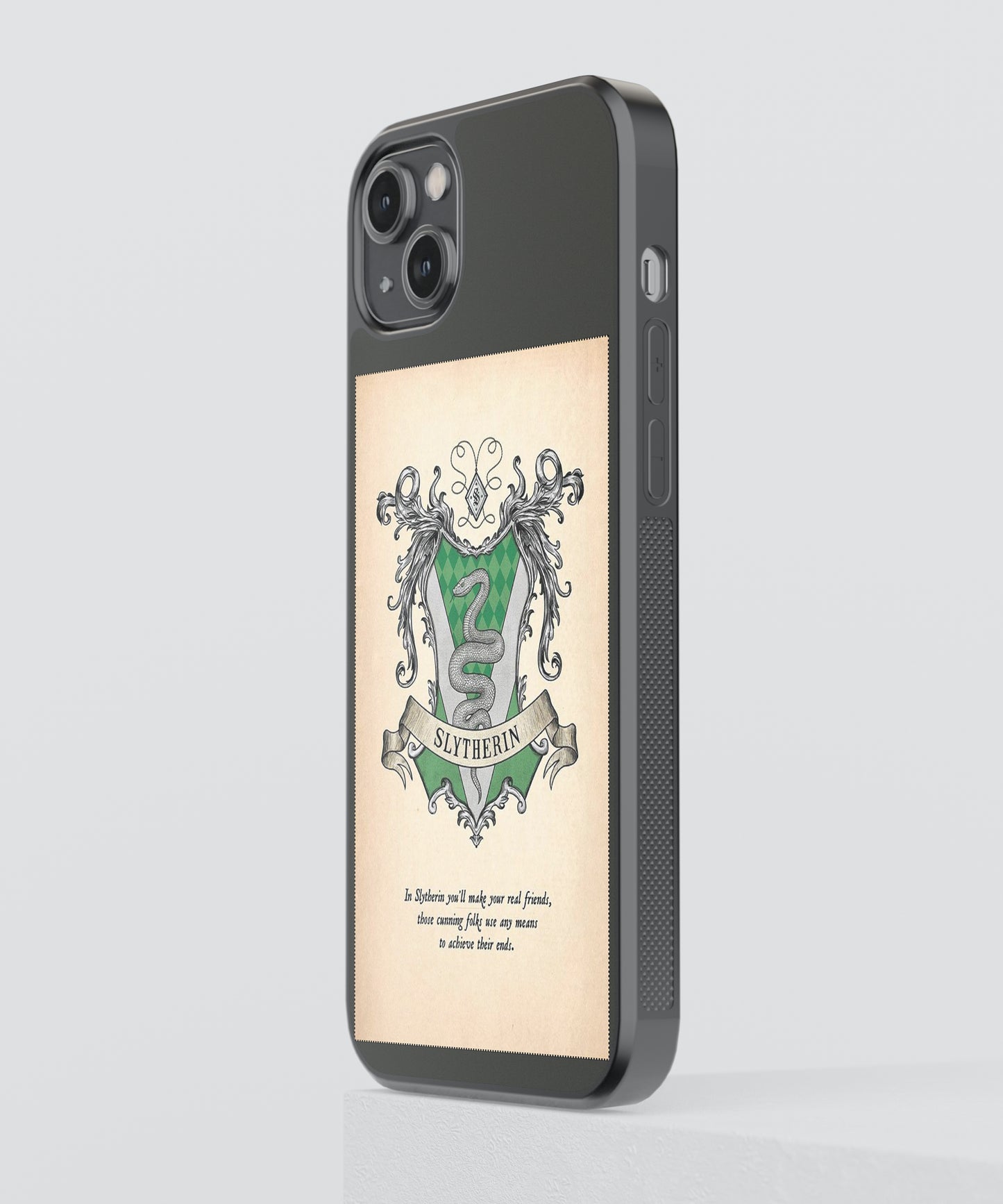 Harry Potter Slytherin Pop Culture Glass Phone Case Cover