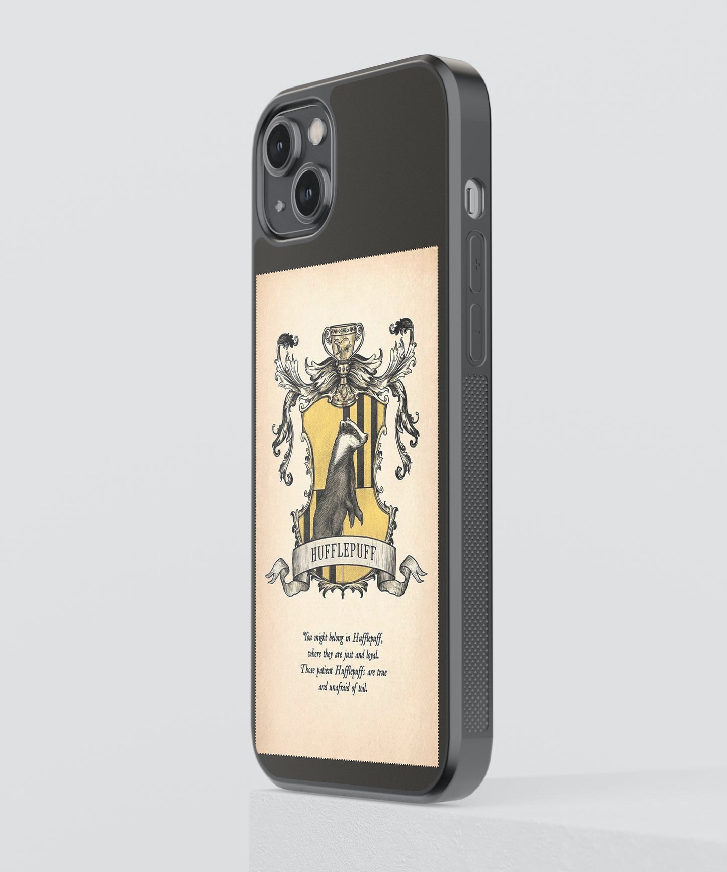 Harry Potter Hufflepuff Pop Culture Glass Phone Case Cover