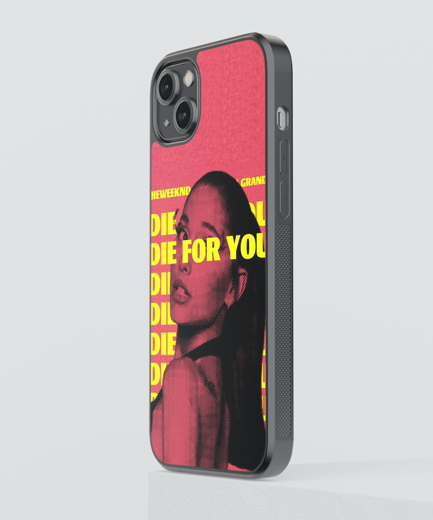 Die For You Ariana Grande Spotify Glass Phone Case Cover