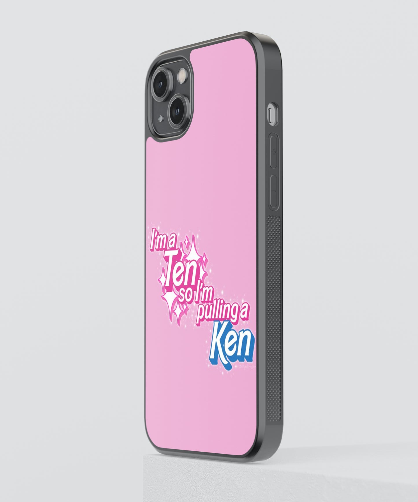 Barbie Pop Culture Glass Phone Case Cover