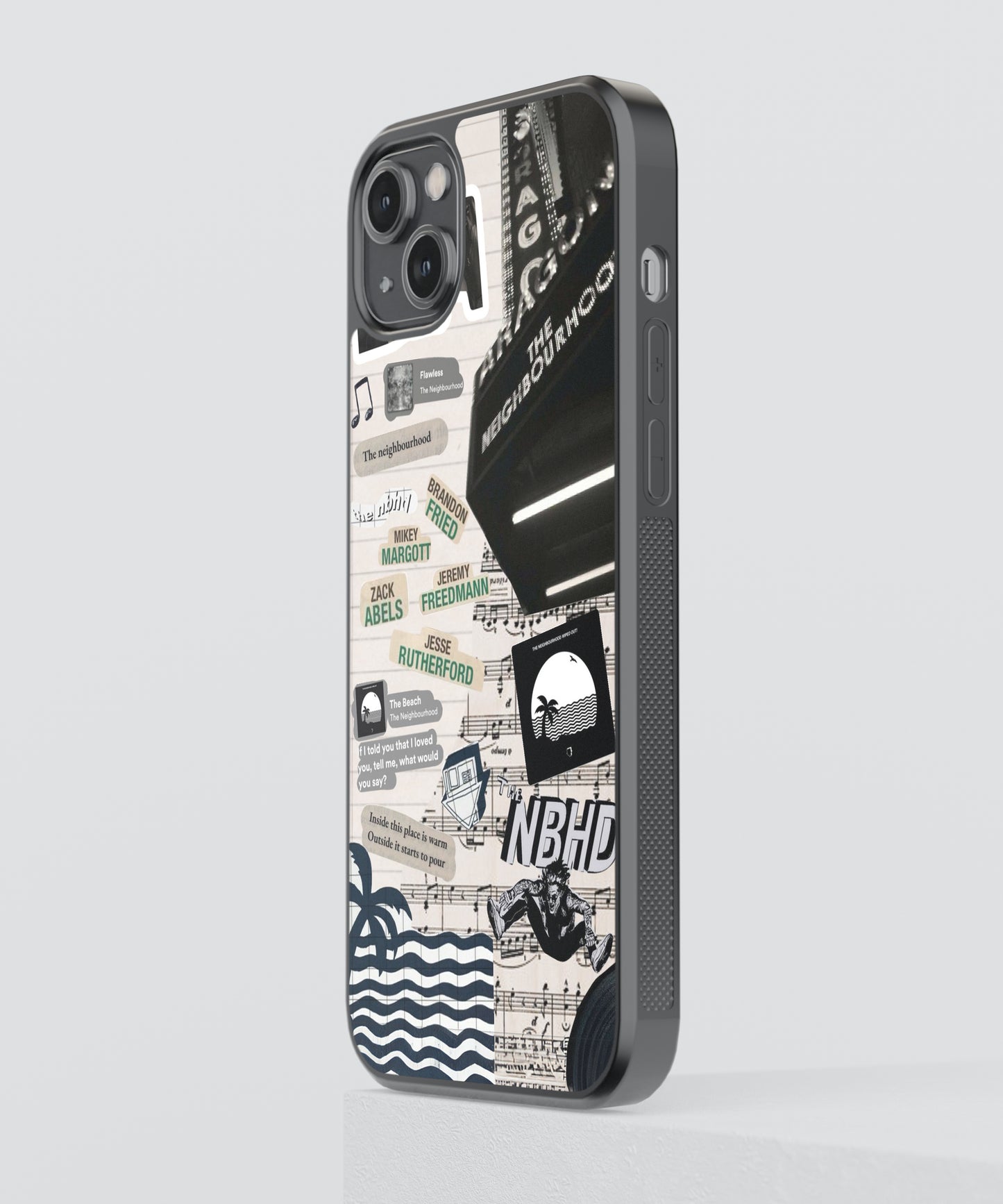 The Neighbourhood Spotify Glass Phone Case Cover