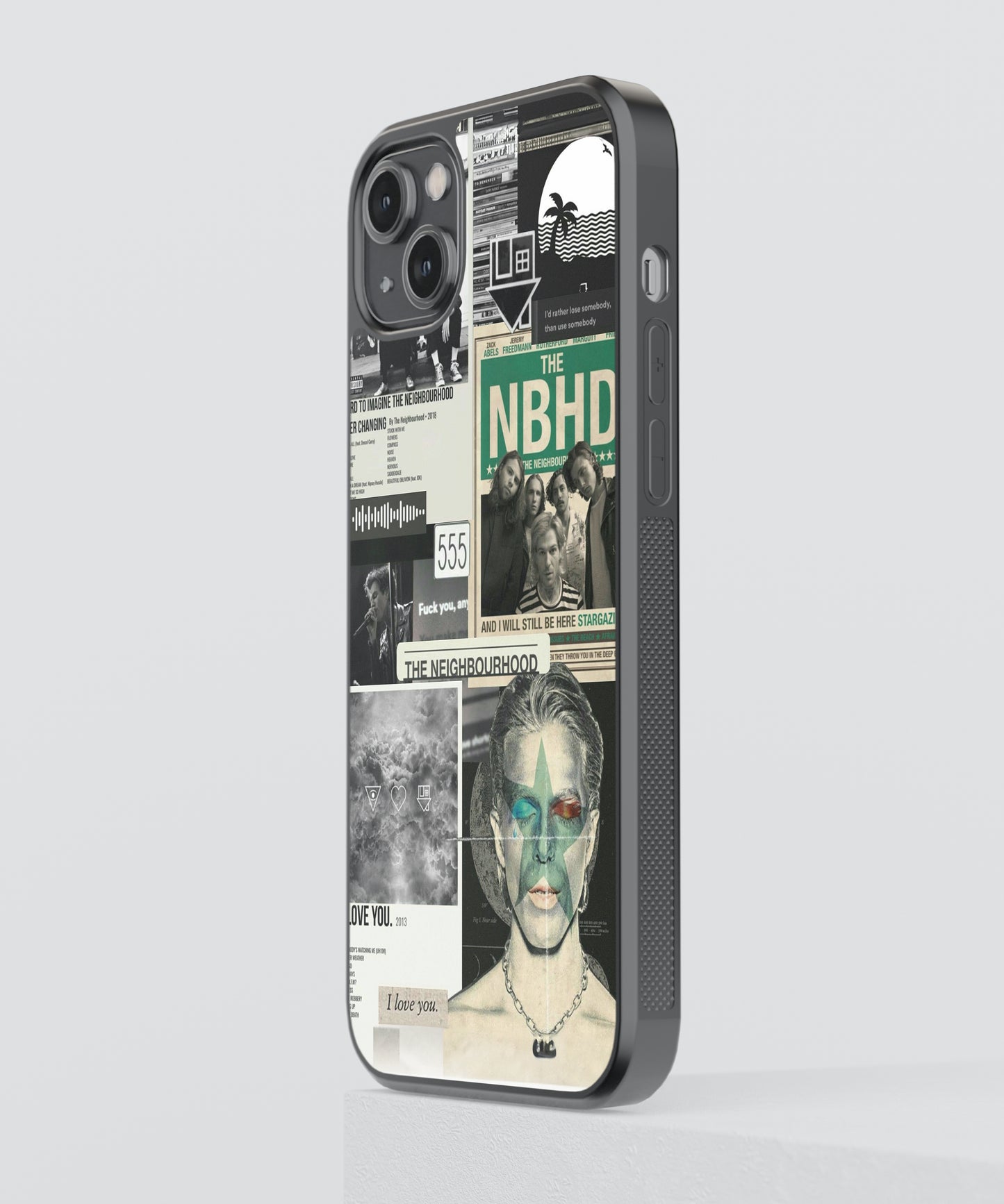 The NBHD Collection Spotify Glass Phone Case Cover