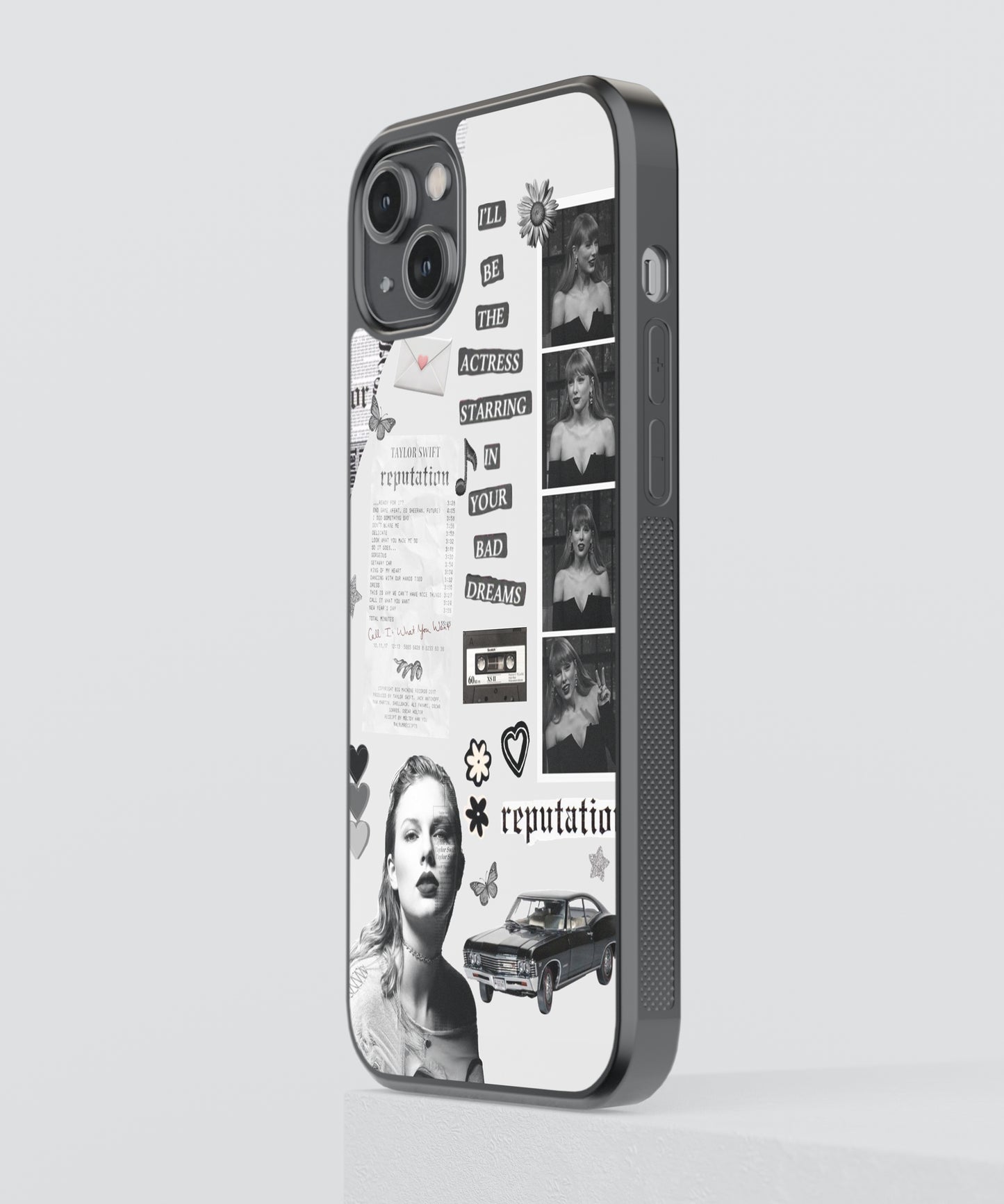 Taylor Swift Bad Dreams Spotify Glass Phone Case Cover