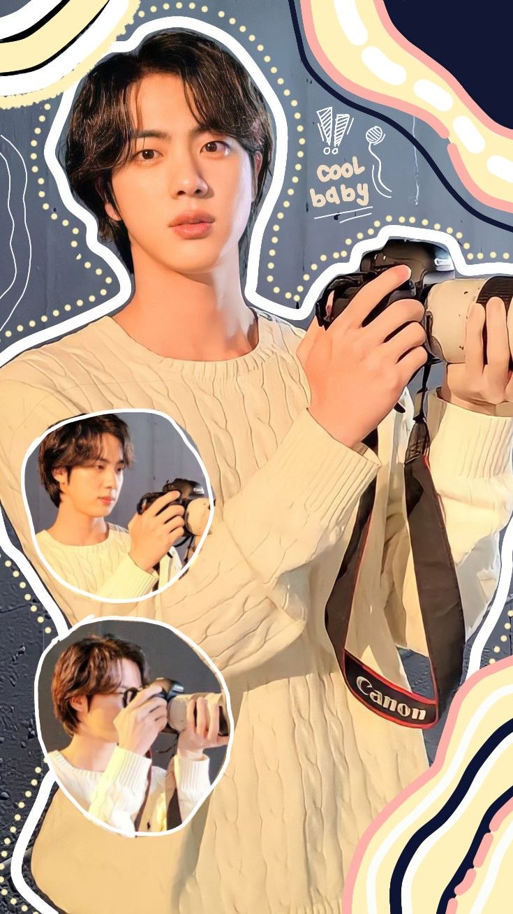 BTS Jin Kpop Tote Bag - Aesthetic Phone Cases - Culltique