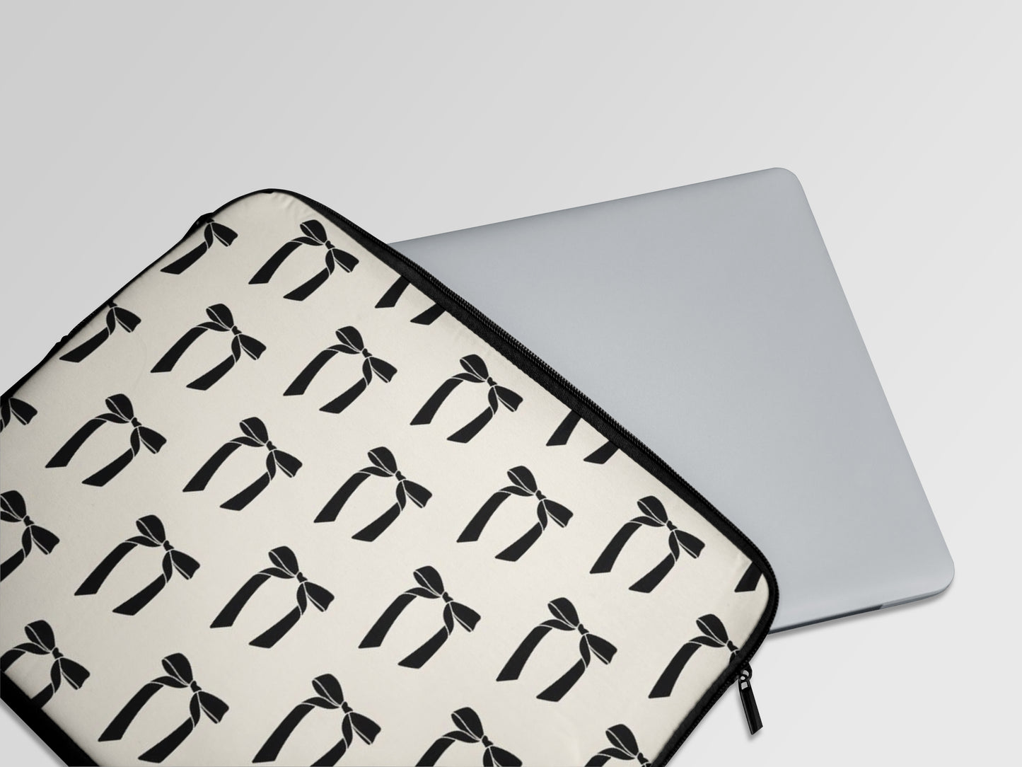 Coquette Bow Abstract Laptop Sleeve Bag