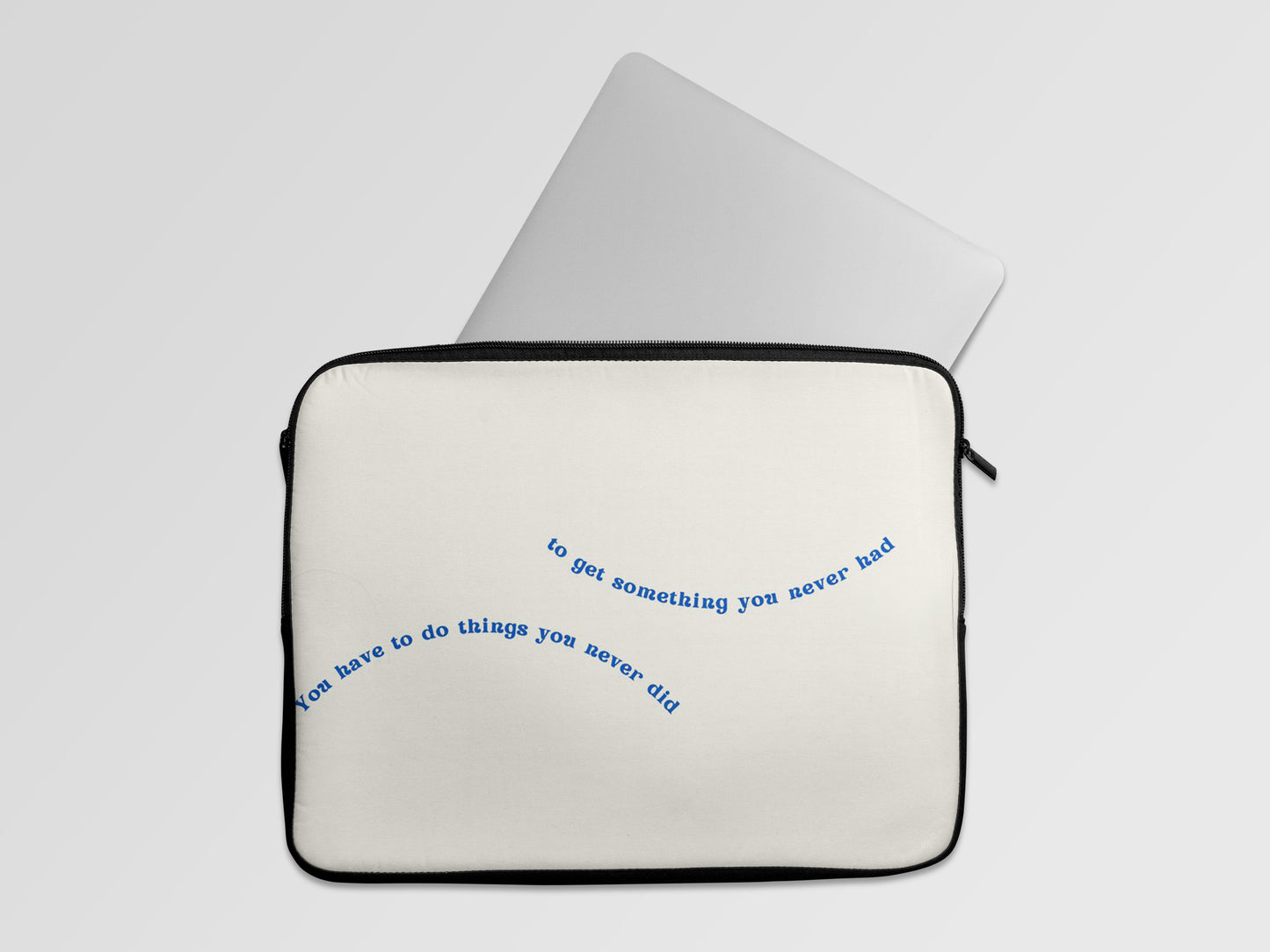 Control Abstract Laptop Sleeve Bag
