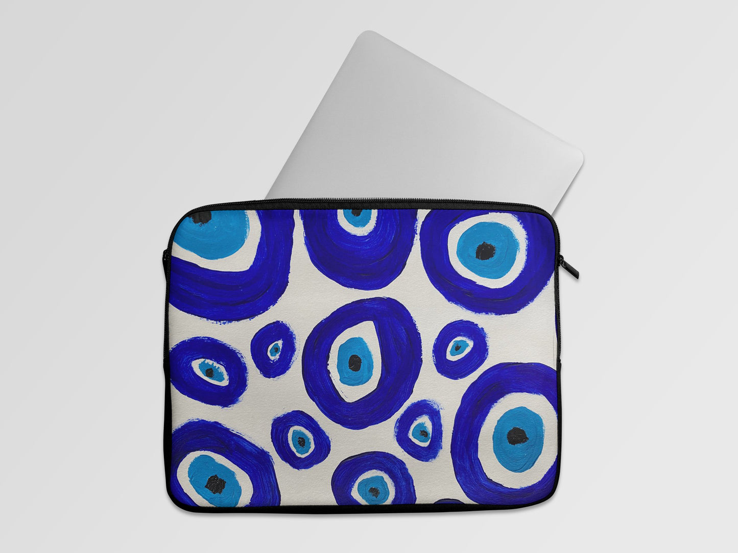 Evil Eye Abstract Laptop Sleeve Bag