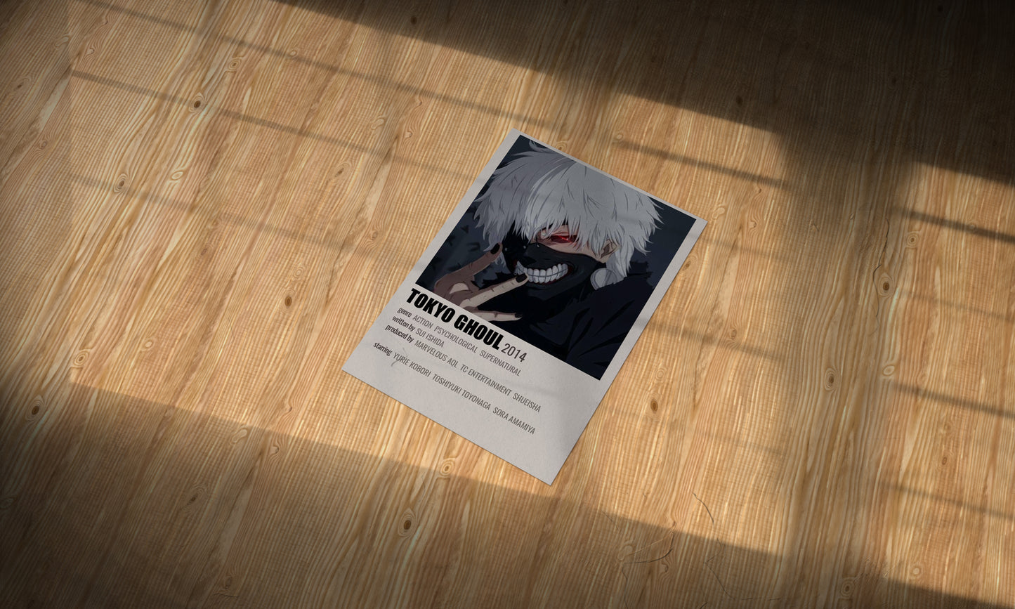 Tokyo Ghoul Anime Aesthetic Metal Poster - Aesthetic Phone Cases - Culltique