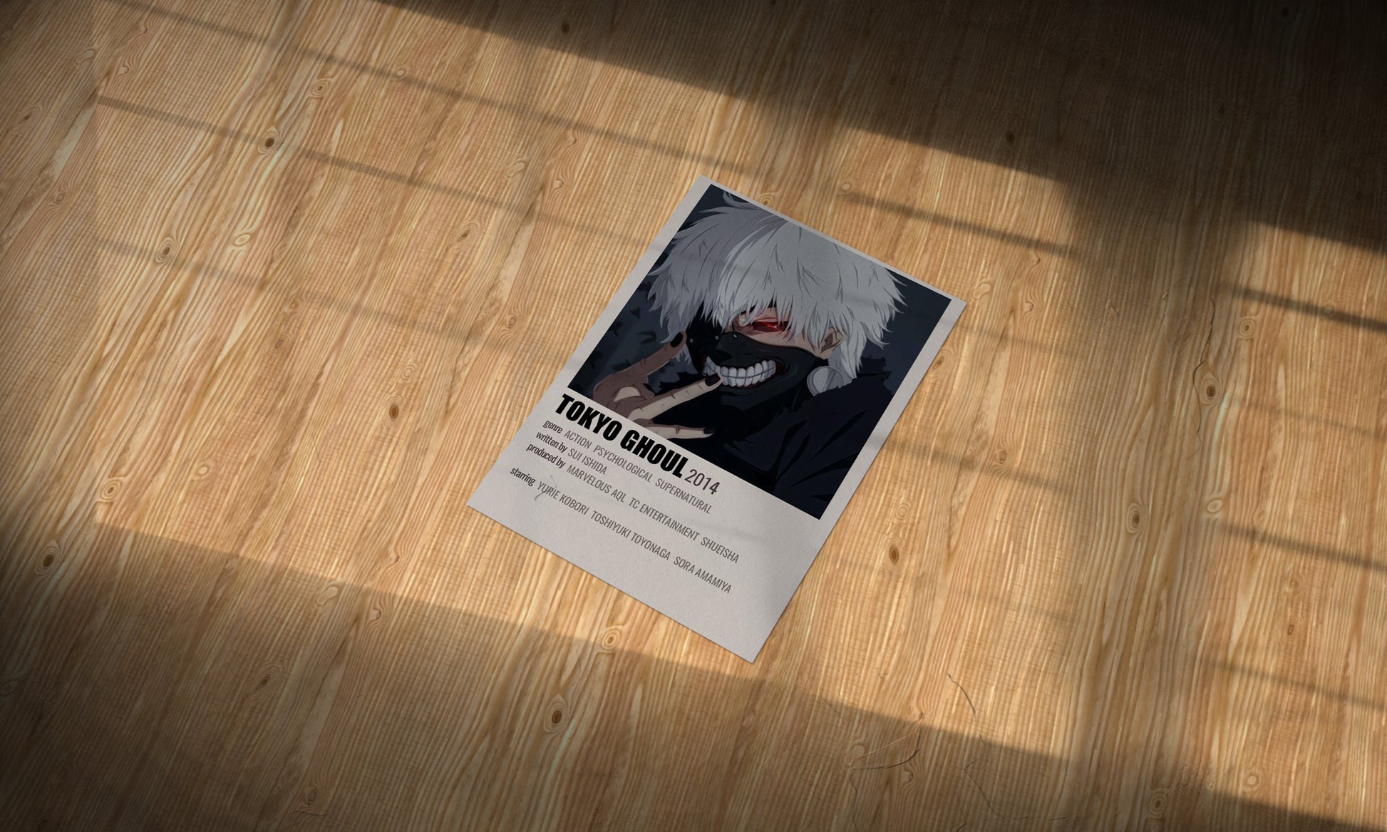 Tokyo Ghoul Anime Aesthetic Metal Poster - Aesthetic Phone Cases - Culltique