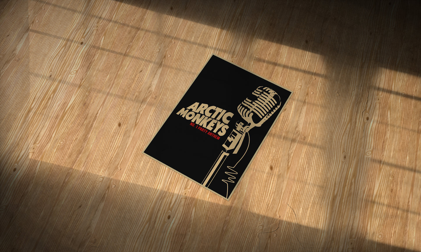 Arctic Monkeys Anthem Spotify Aesthetic Metal Poster - Aesthetic Phone Cases - Culltique