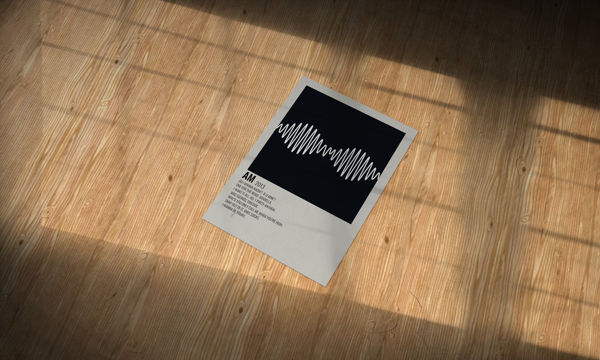 Arctic Monkeys Logo Spotify Aesthetic Metal Poster - Aesthetic Phone Cases - Culltique