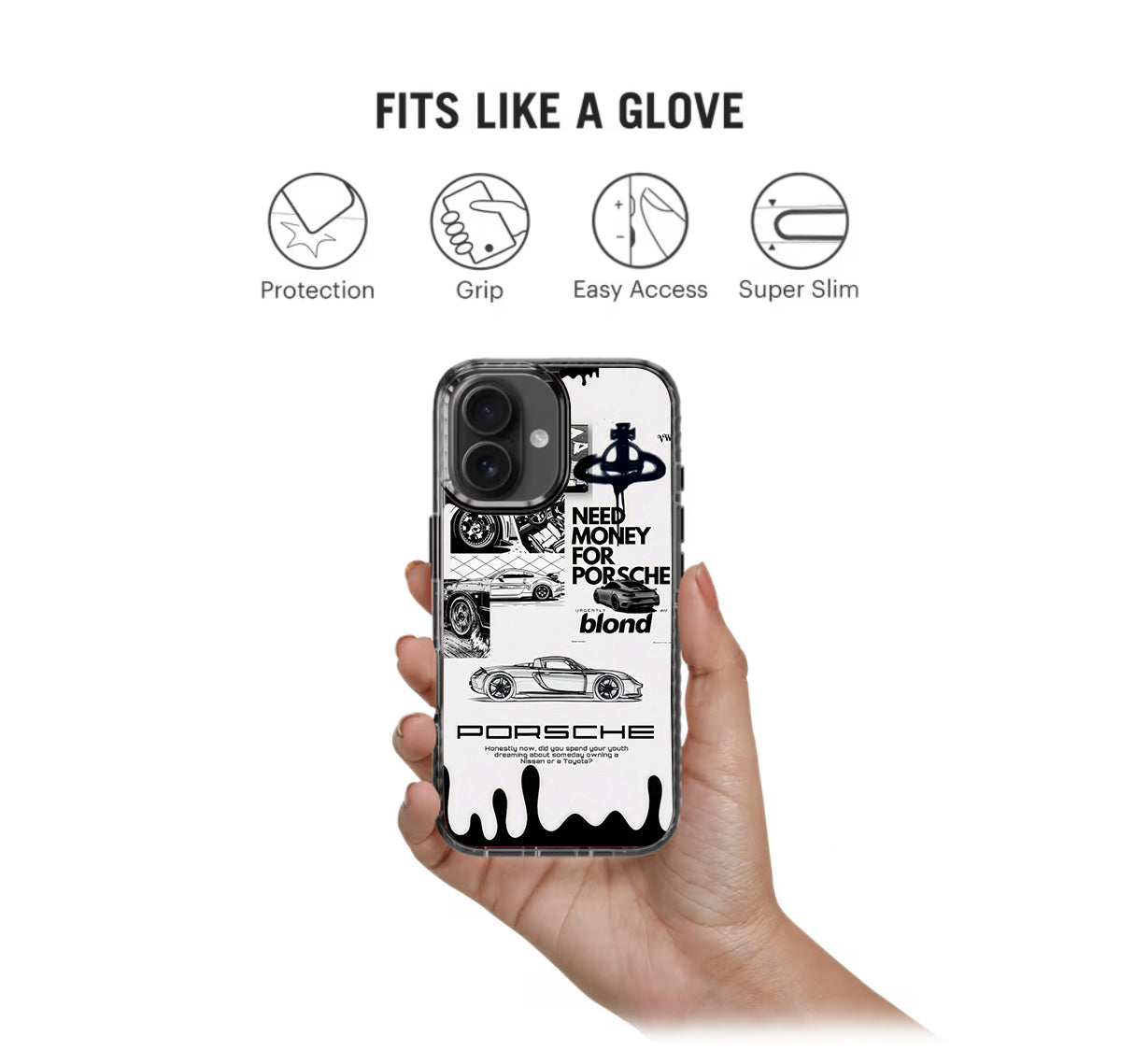 Porsche VW Cars Stride 2.0 Phone Case Cover