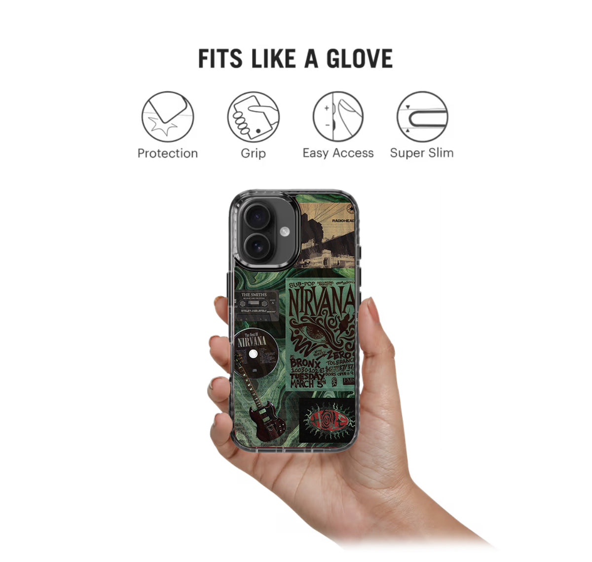 Nirvana Bronx Spotify Stride 2.0 Phone Case Cover