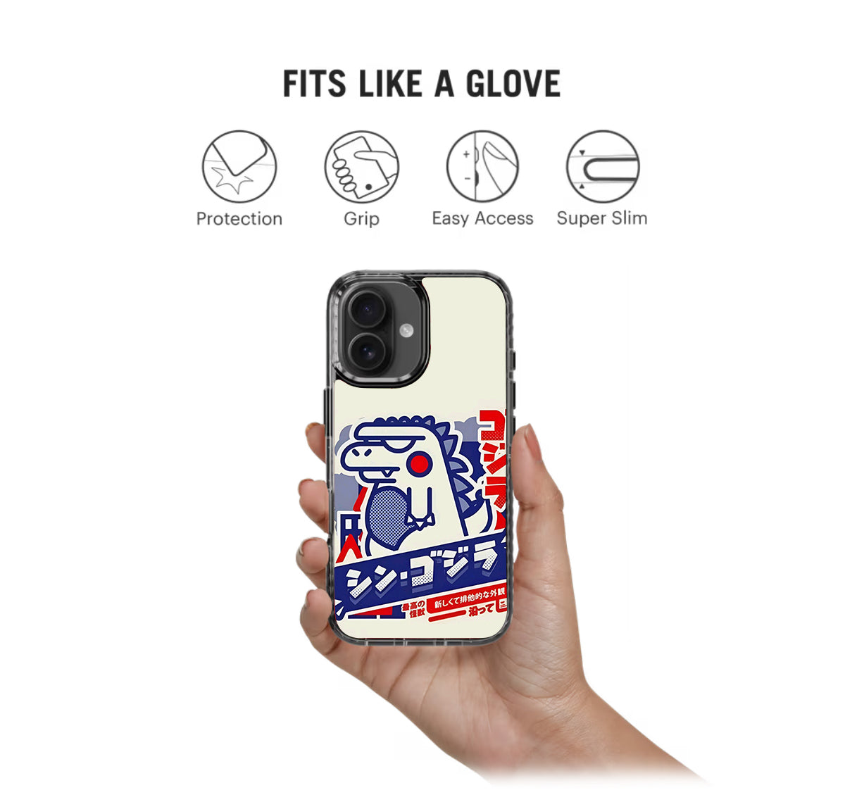 Godzilla Artwork Abstract Stride 2.0 Phone Case Cover