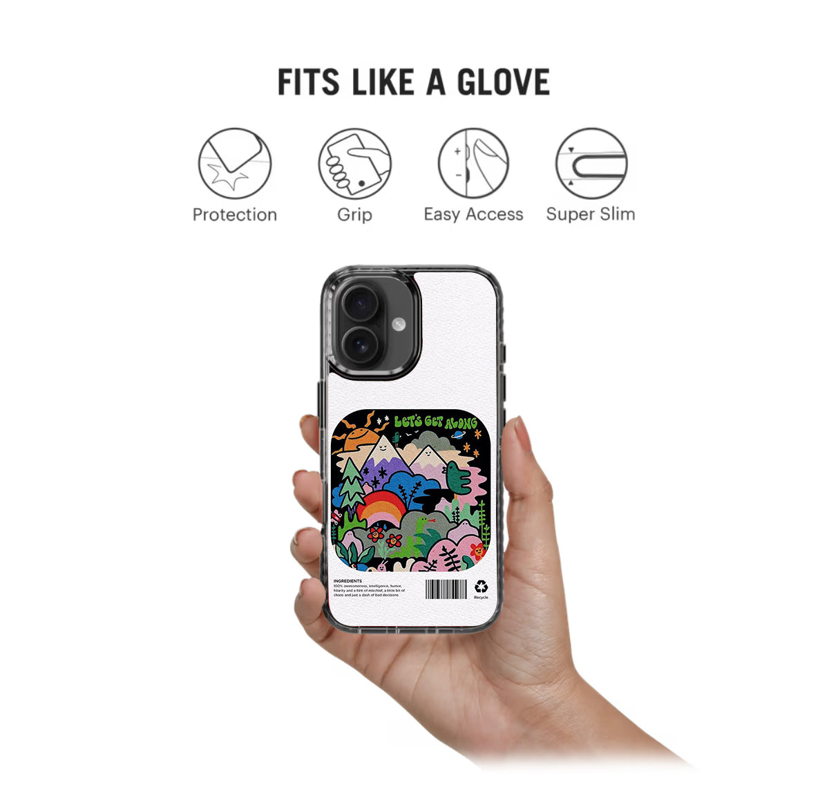 Happiness Abstract Stride 2.0 Phone Case Cover