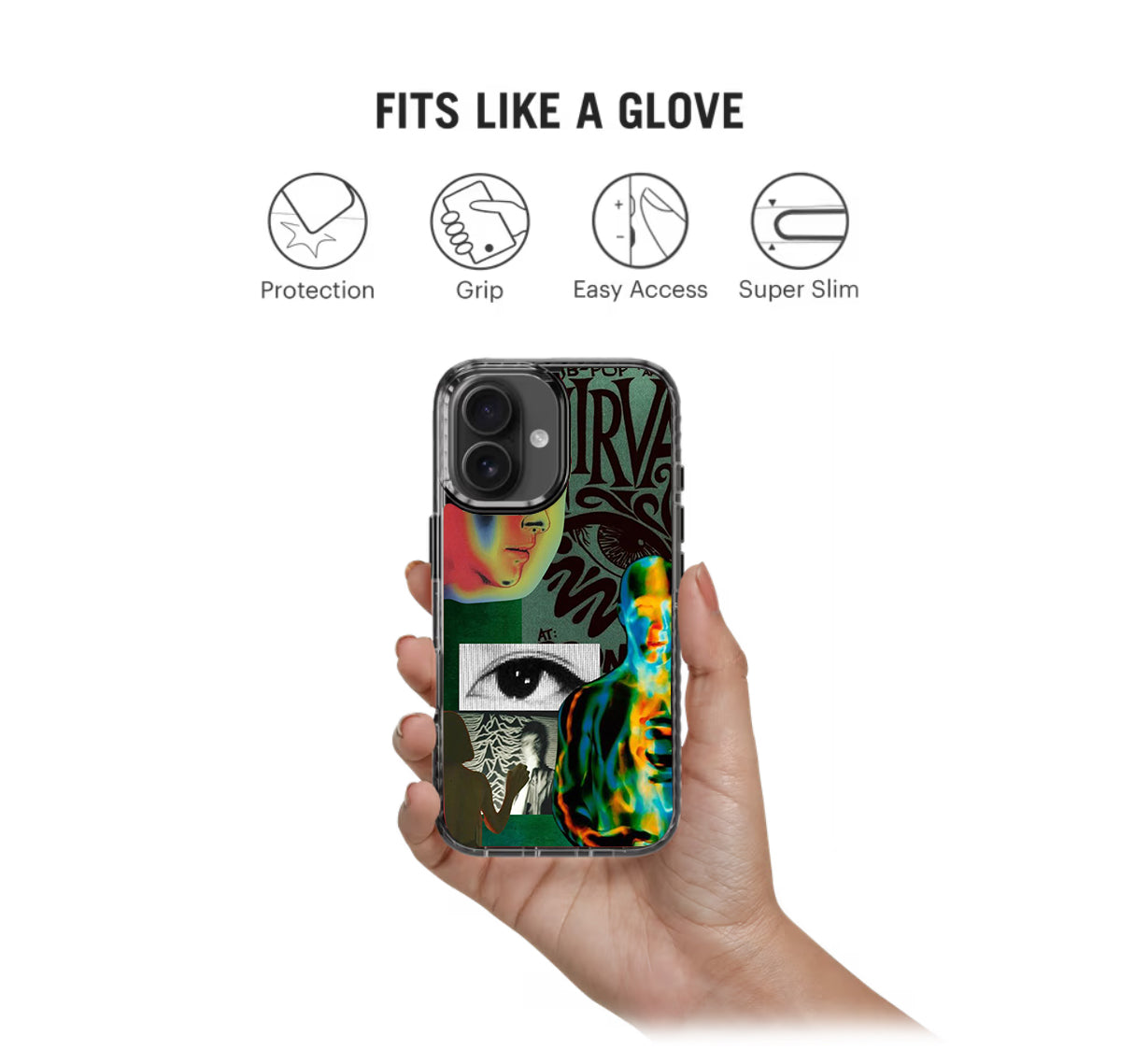 Nirvana Aura Spotify Stride 2.0 Phone Case Cover