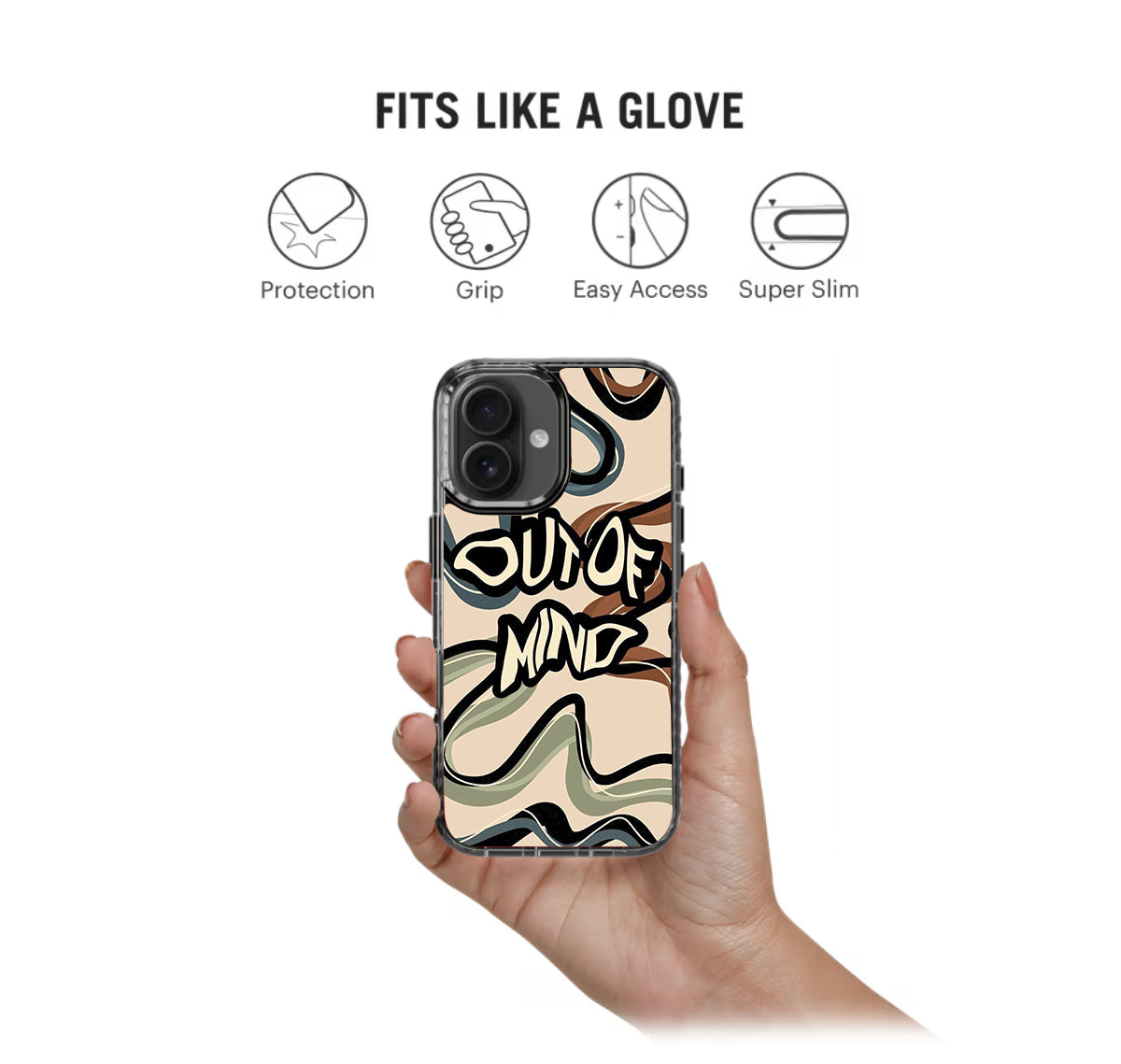 Out of Mind Abstract Stride 2.0 Phone Case Cover