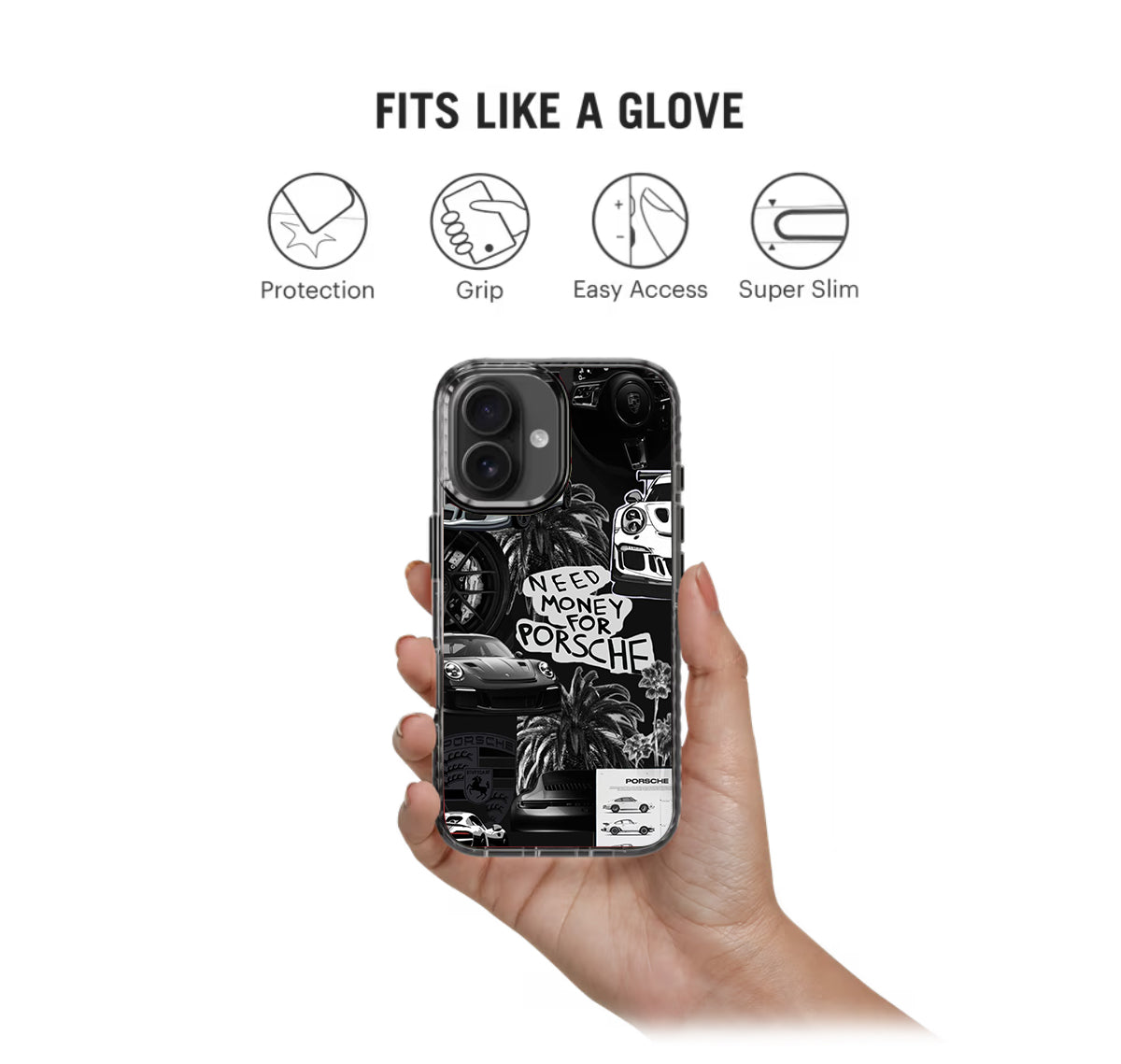 Porsche Aesthetic Cars Stride 2.0 Phone Case Cover