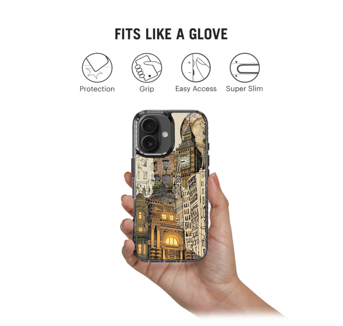 Clock Tower Vintage Stride 2.0 Phone Case Cover