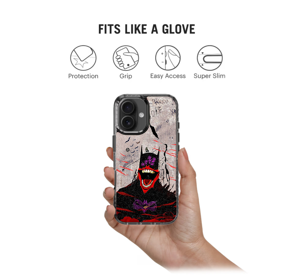 Batman x Joker Pop Culture Stride 2.0 Phone Case Cover