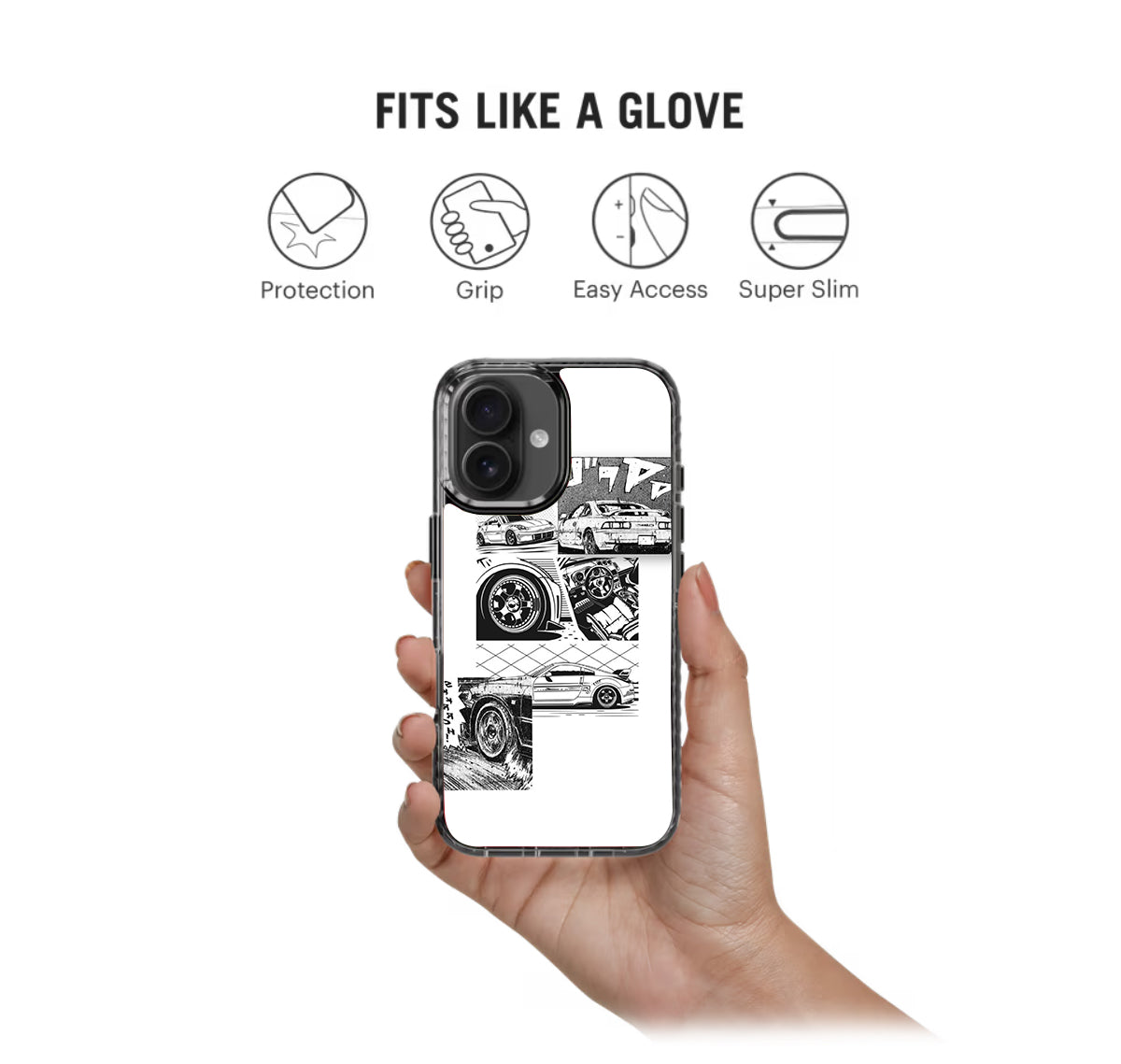 Drifting Cars Stride 2.0 Phone Case Cover