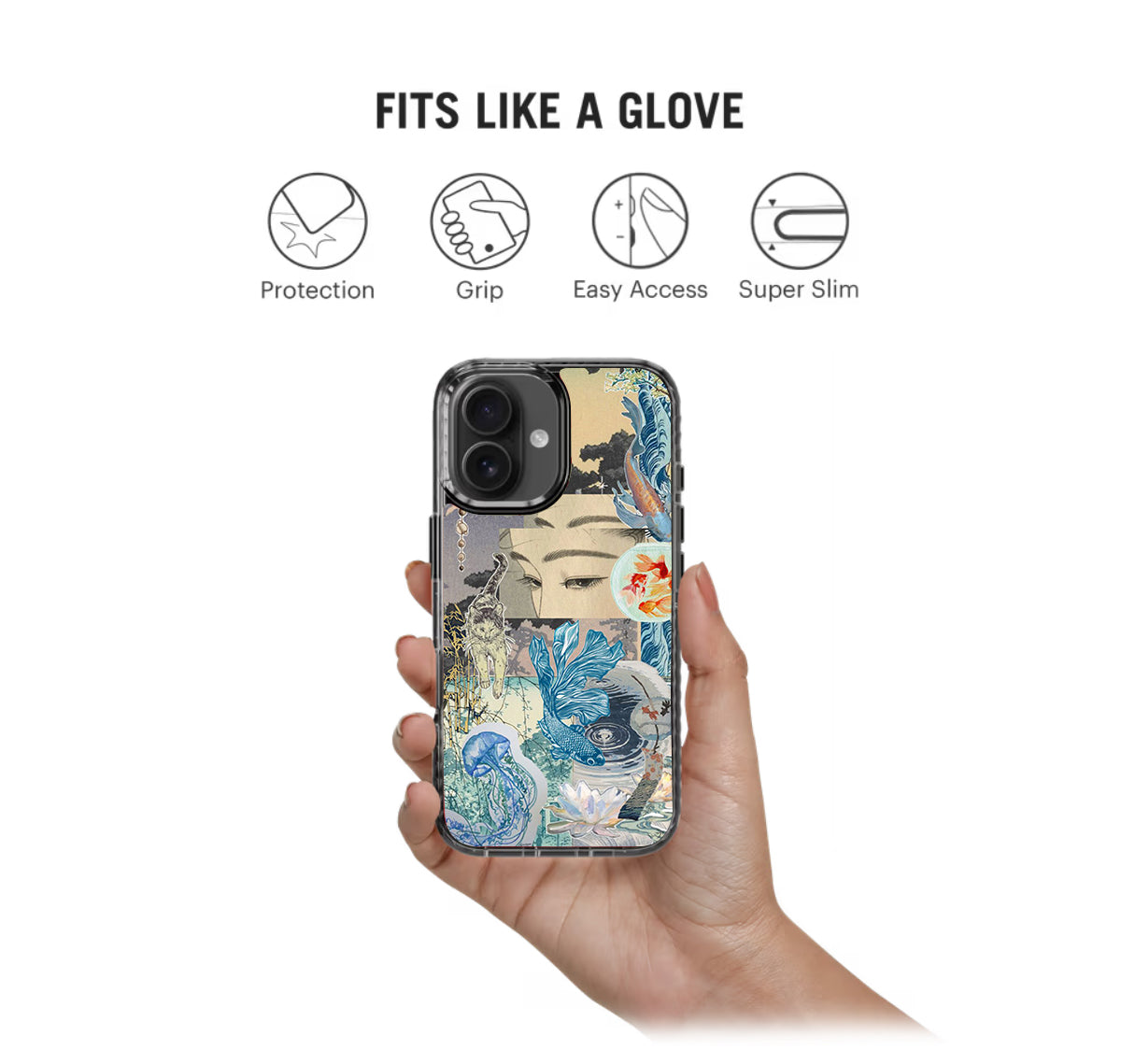 Japanese Koi Art Print Stride 2.0 Phone Case Cover