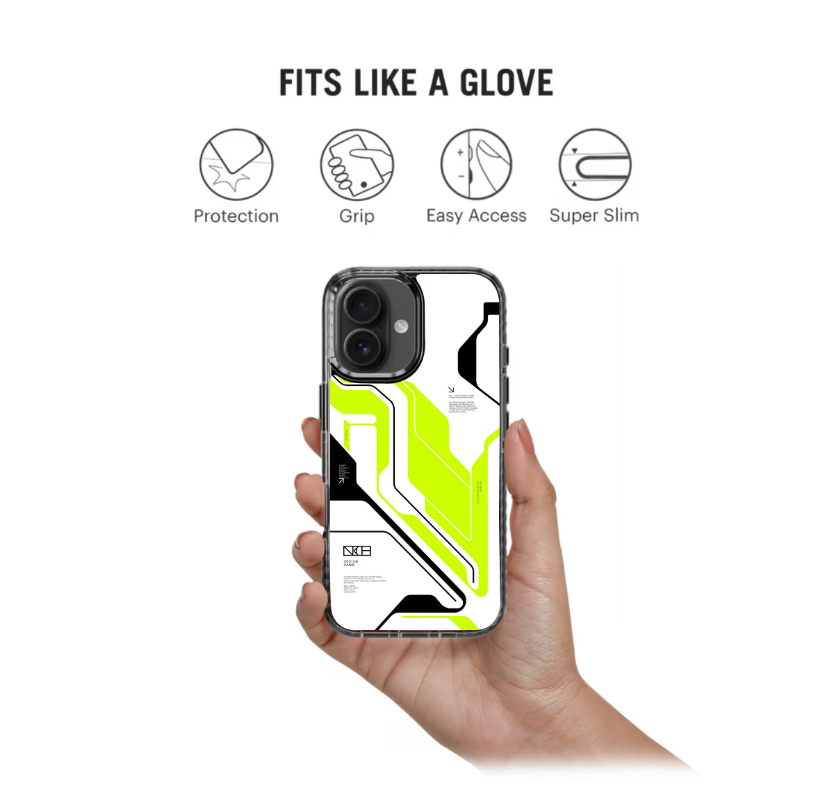 Cyber Circuit Neon Stride 2.0 Phone Case Cover