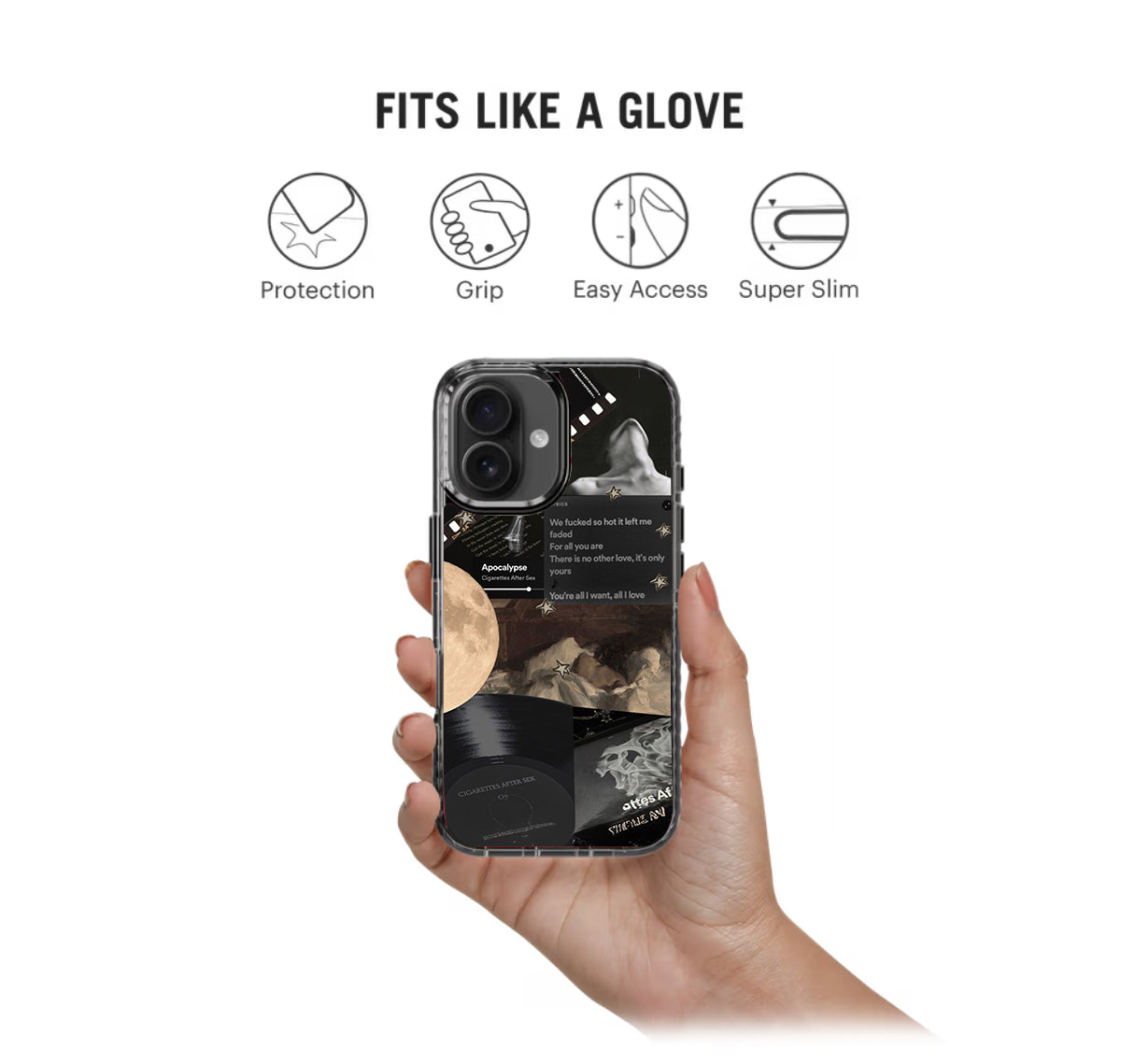 Cigarettes After Sex Spotify Stride 2.0 Phone Case Cover