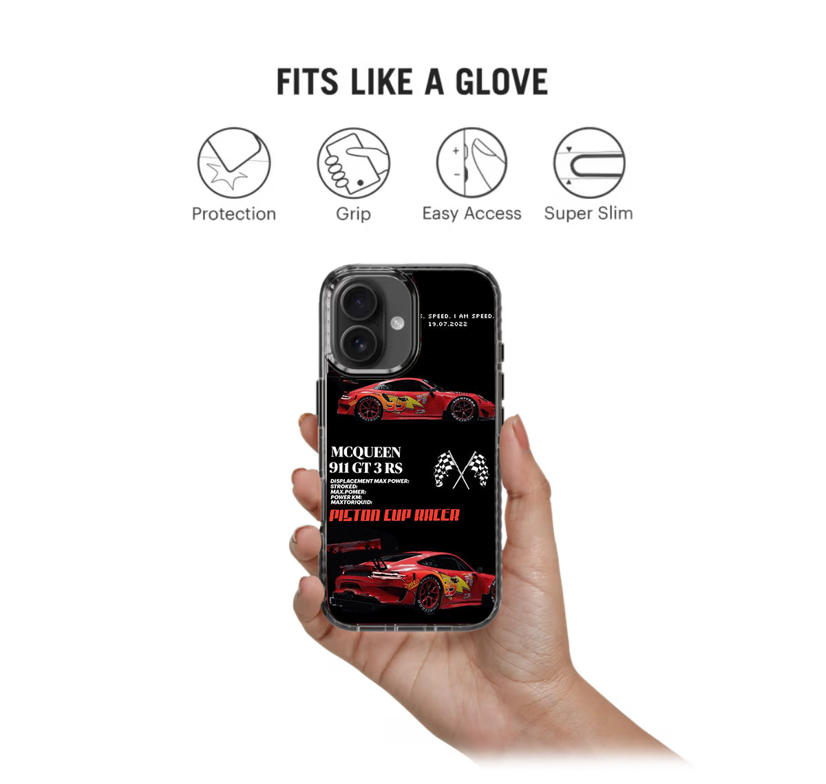 Porsche McQueen Stride 2.0 Phone Case Cover