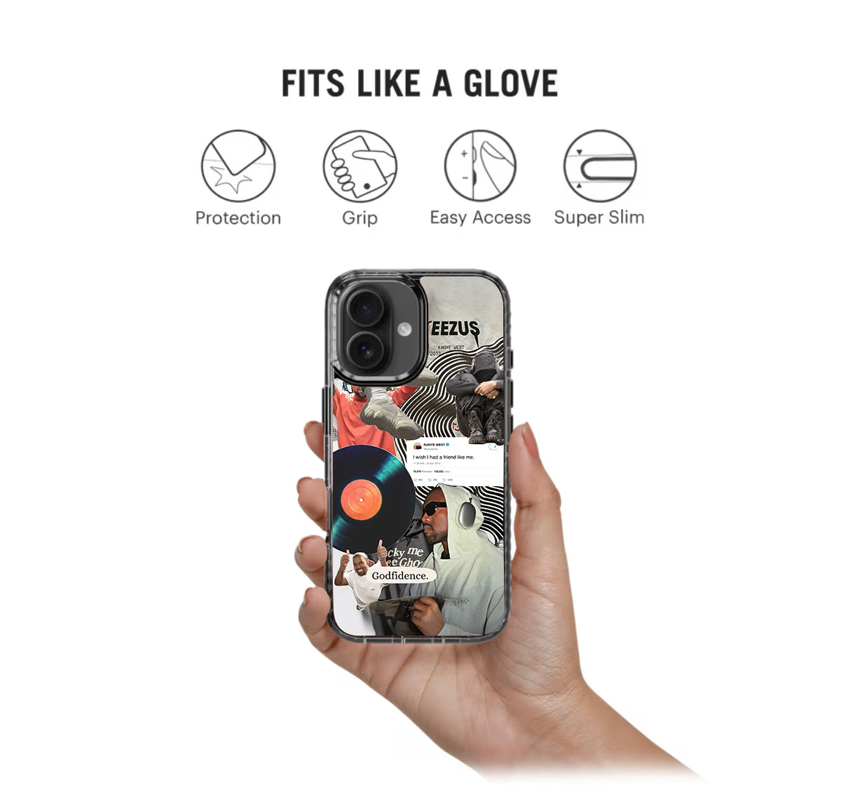 Kanye West Pop Spotify Stride 2.0 Phone Case Cover