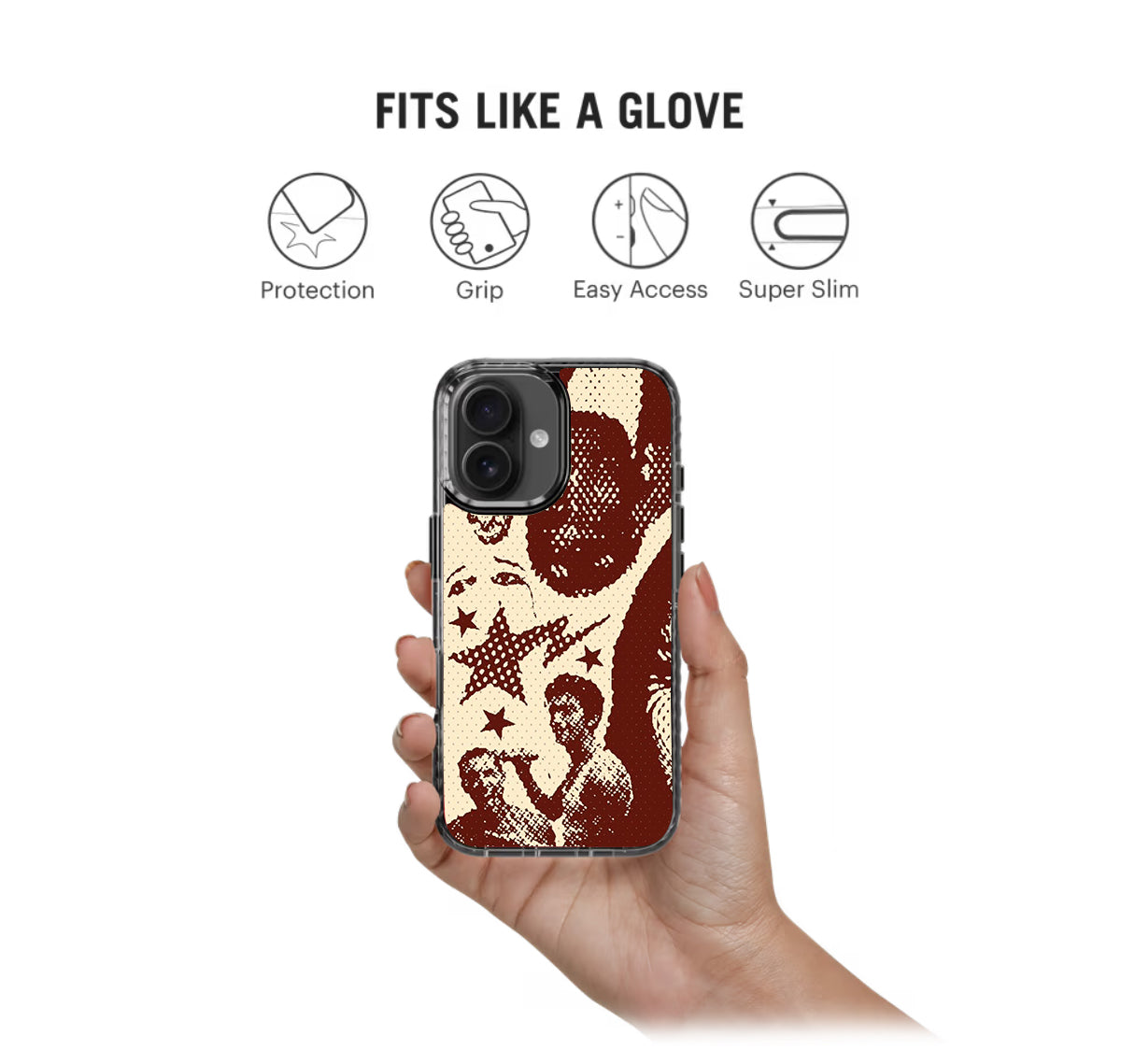 Rockstar Art Y2K Stride 2.0 Phone Case Cover