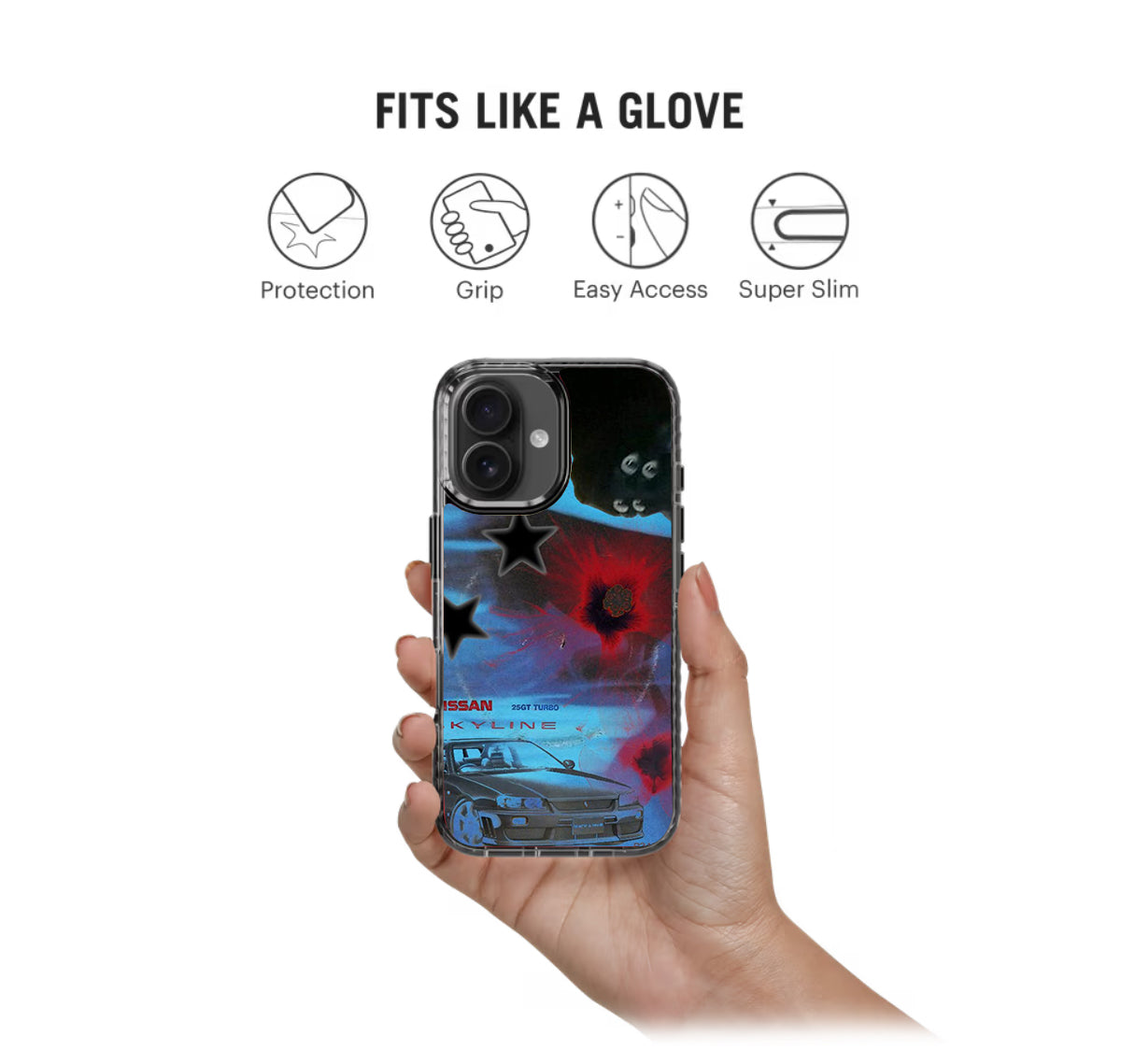 Skyline Y2K Stride 2.0 Phone Case Cover