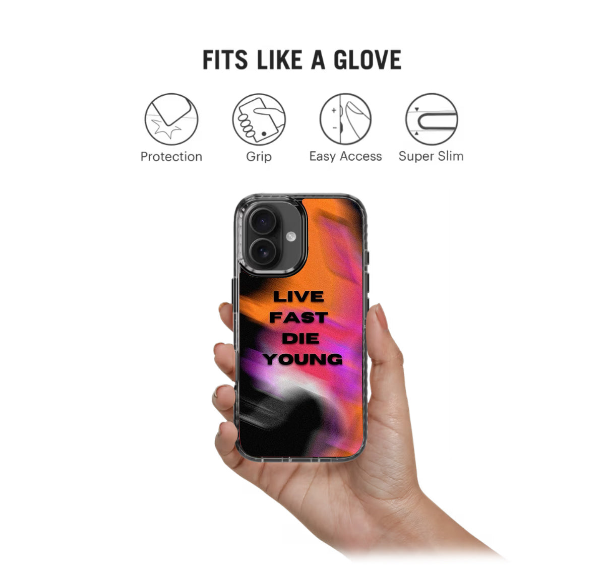 Live Fast Y2K Stride 2.0 Phone Case Cover