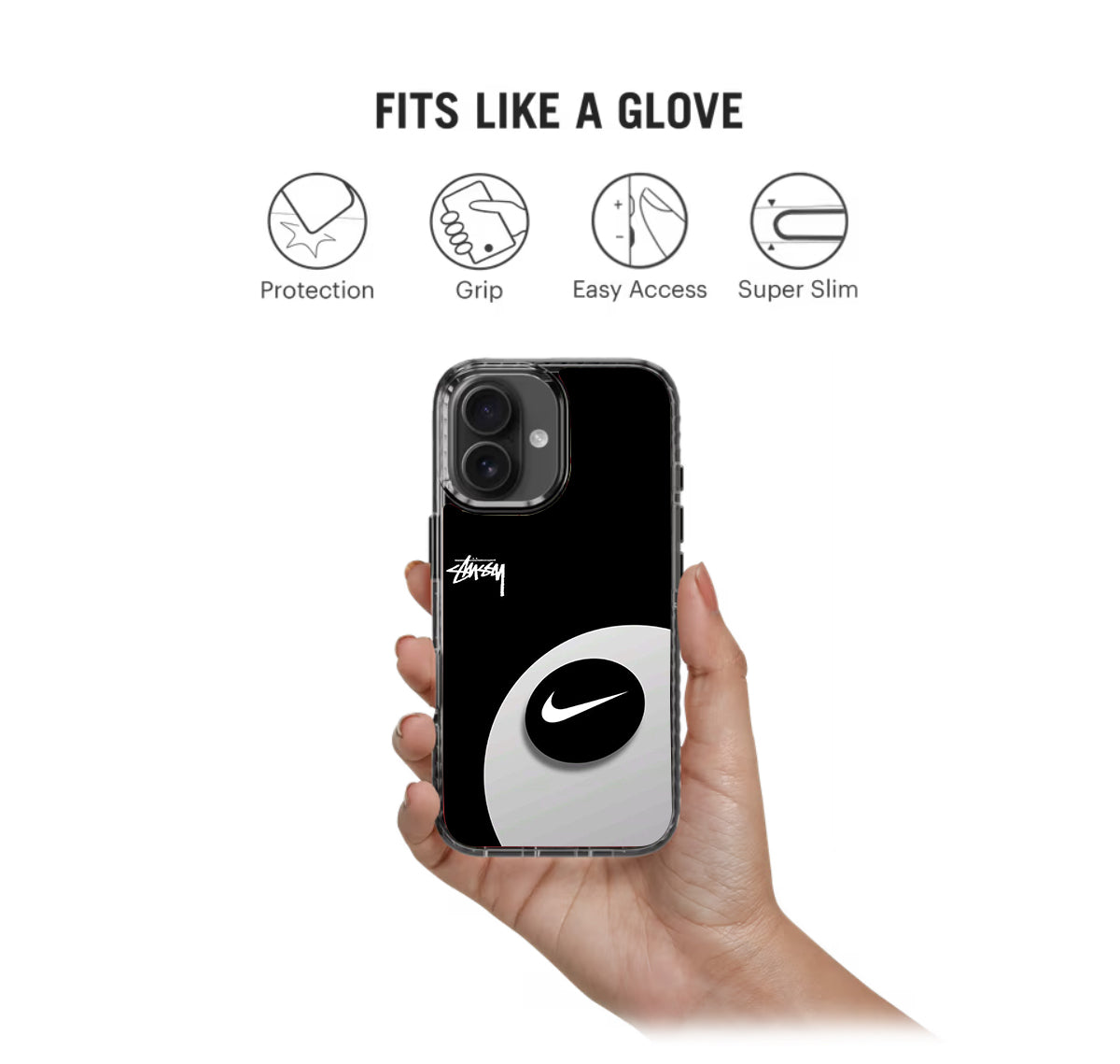 Nike x Stussy Y2K Stride 2.0 Phone Case Cover