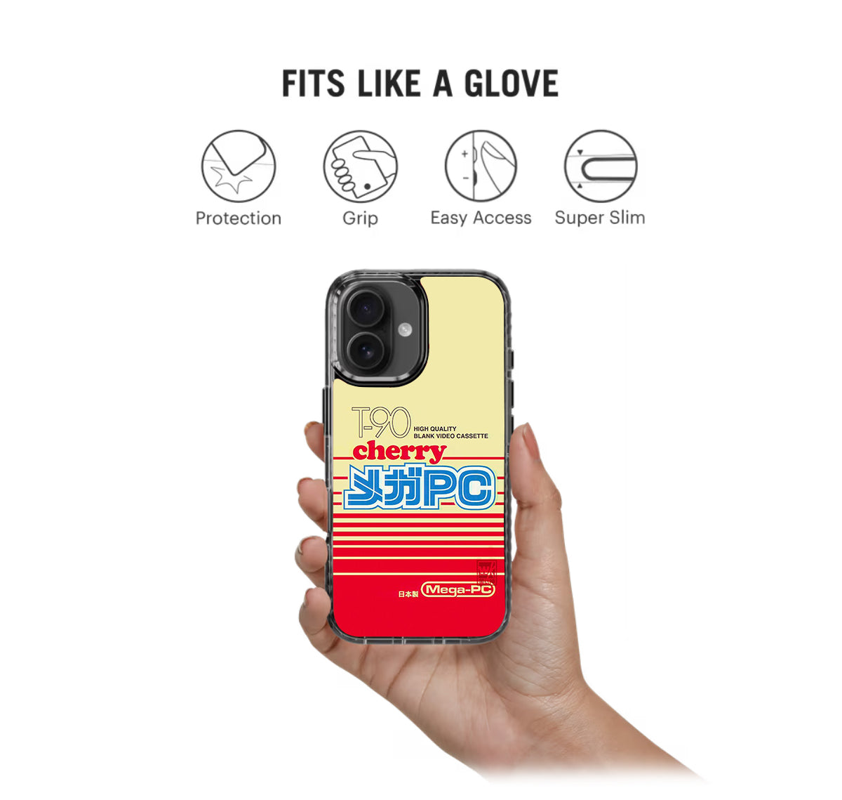 Cherry Cassette Y2K Stride 2.0 Phone Case Cover