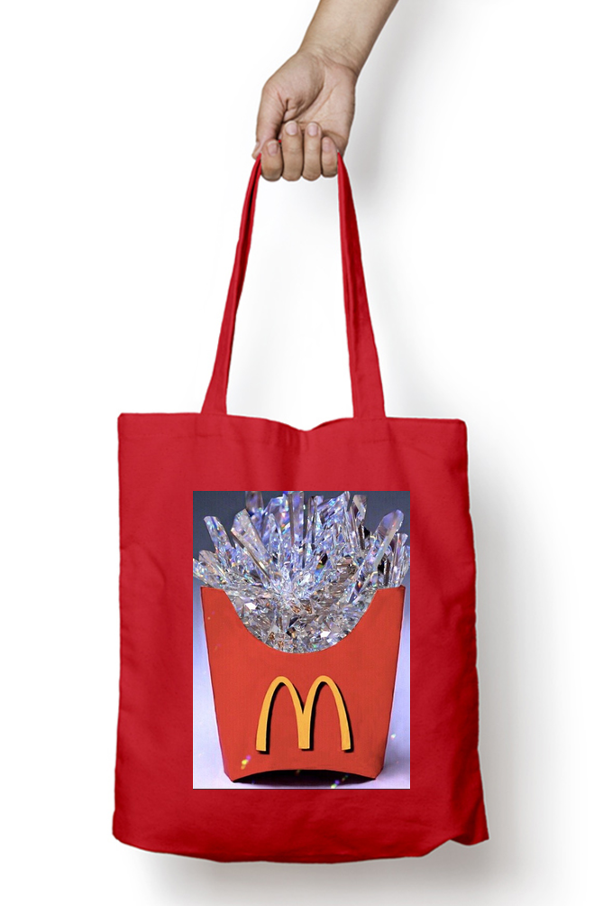 Crystal Fries McDonald's Tote Bag - Aesthetic Phone Cases - Culltique