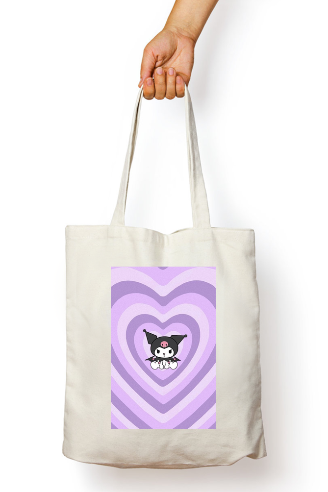 Kuromi Charm Tote Bag - Aesthetic Phone Cases - Culltique