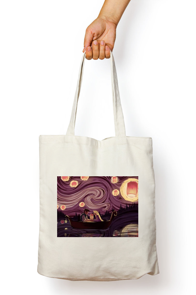 Tangled Pop Culture Tote Bag - Aesthetic Phone Cases - Culltique