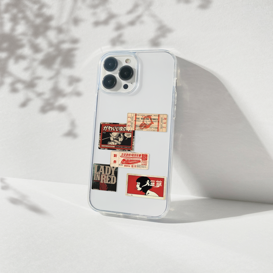 Rolling Stones Aesthetic Silicone Clear Case