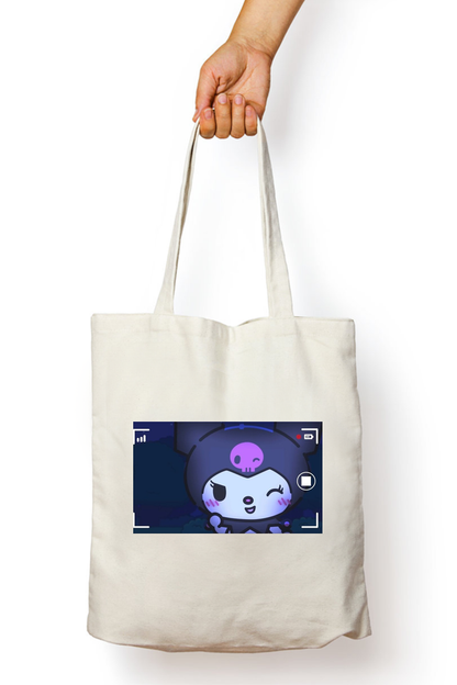 Kuromi Anime Tote Bag - Aesthetic Phone Cases - Culltique