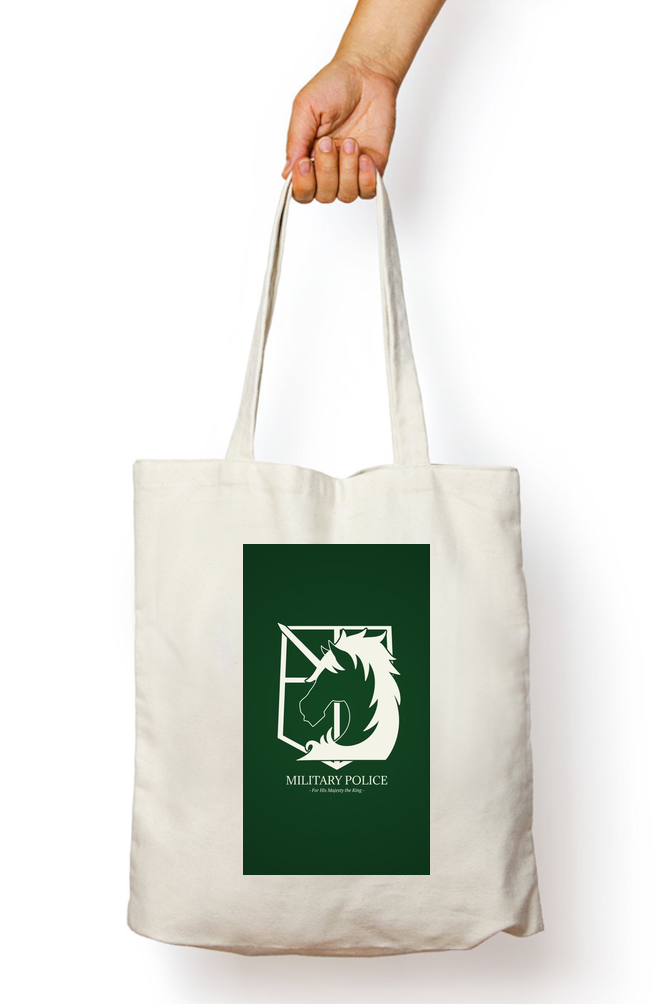 AOT Military Police Tote Bag - Aesthetic Phone Cases - Culltique