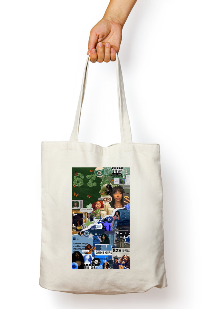 SZA Collage Tote Bag - Aesthetic Phone Cases - Culltique