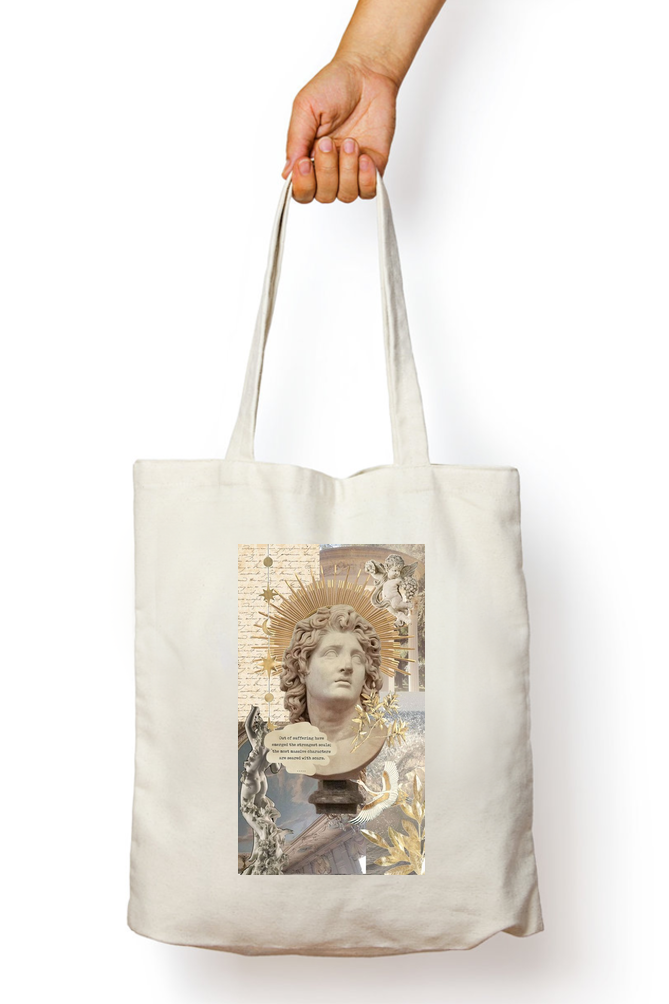 Grecian Journal Abstract Tote Bag - Aesthetic Phone Cases - Culltique