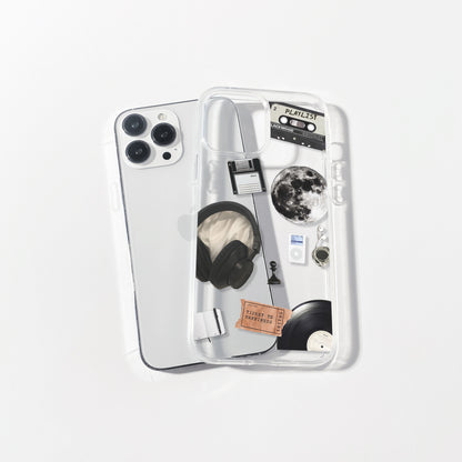 Music Aesthetic Silicone Clear Case