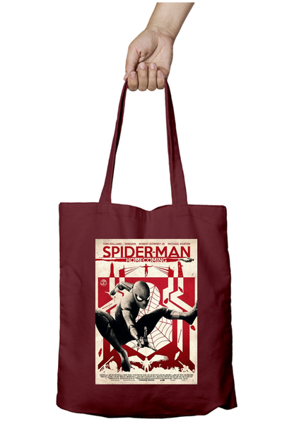 Spider-Man Homecoming Tote Bag - Aesthetic Phone Cases - Culltique
